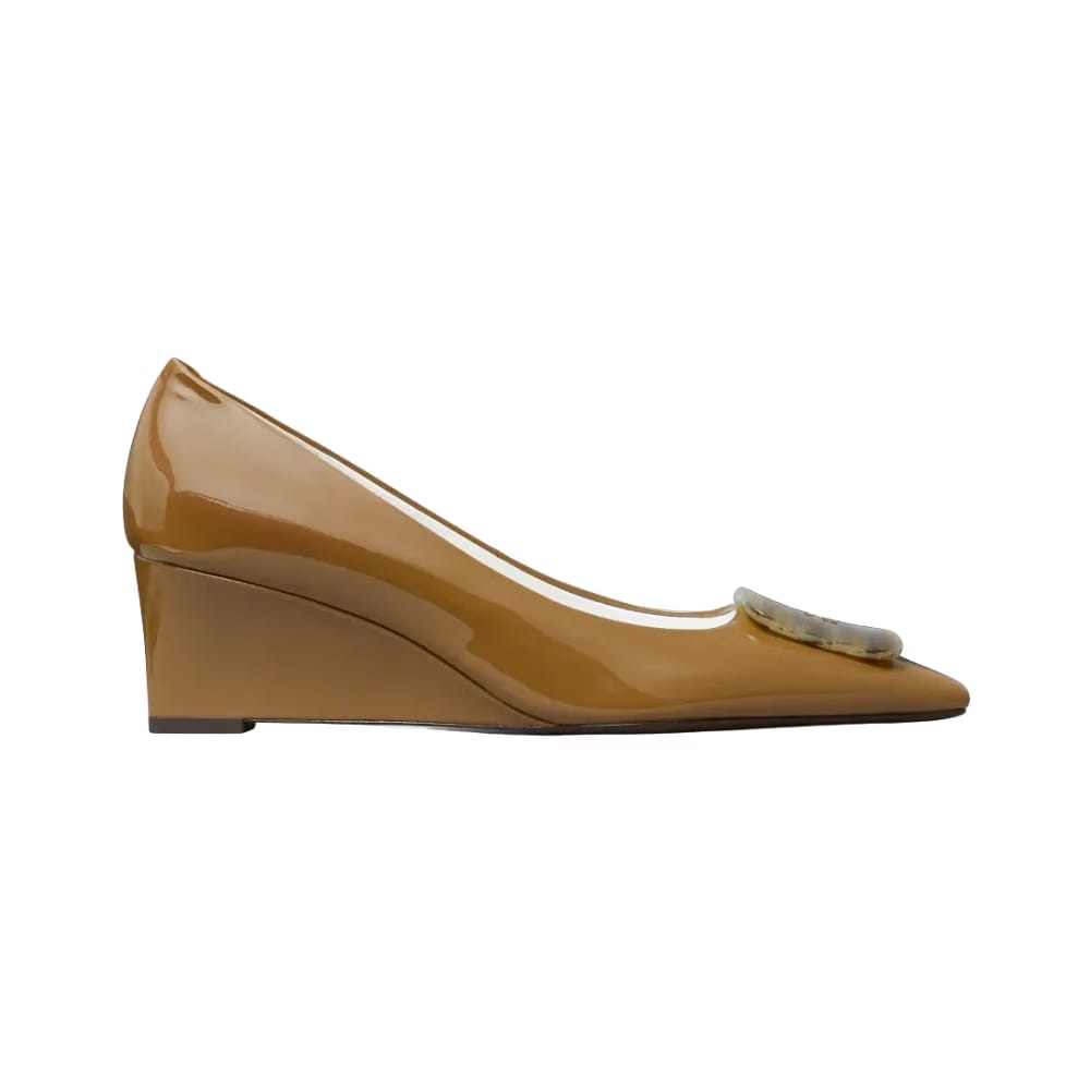 Tory Burch Georgia Wedge Almond Oats