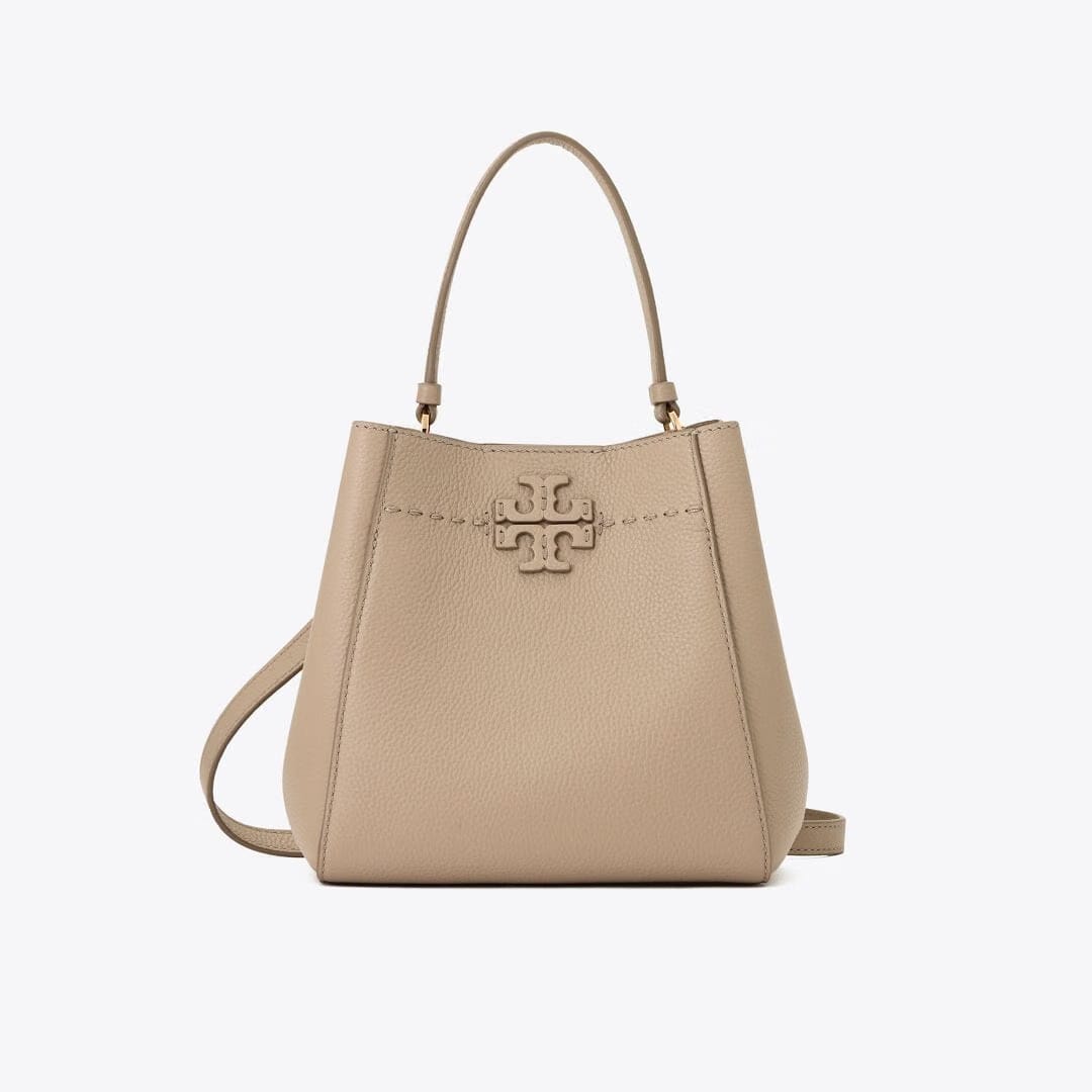 Tory Burch Small McGraw Bucket Bag Fresh Clay