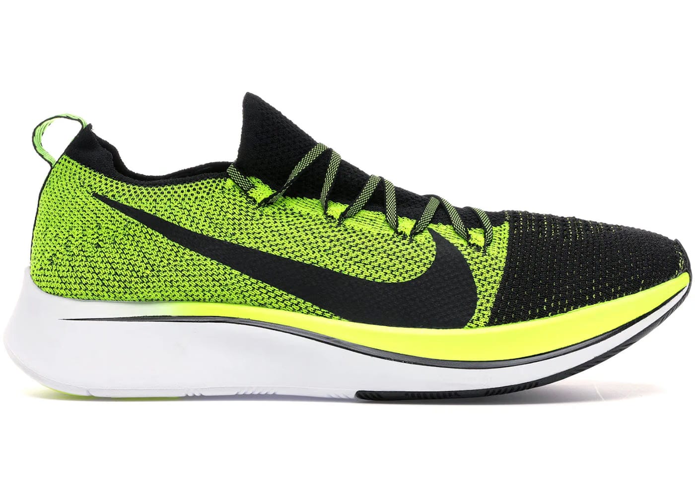 Nike Zoom Fly Flyknit Black Volt