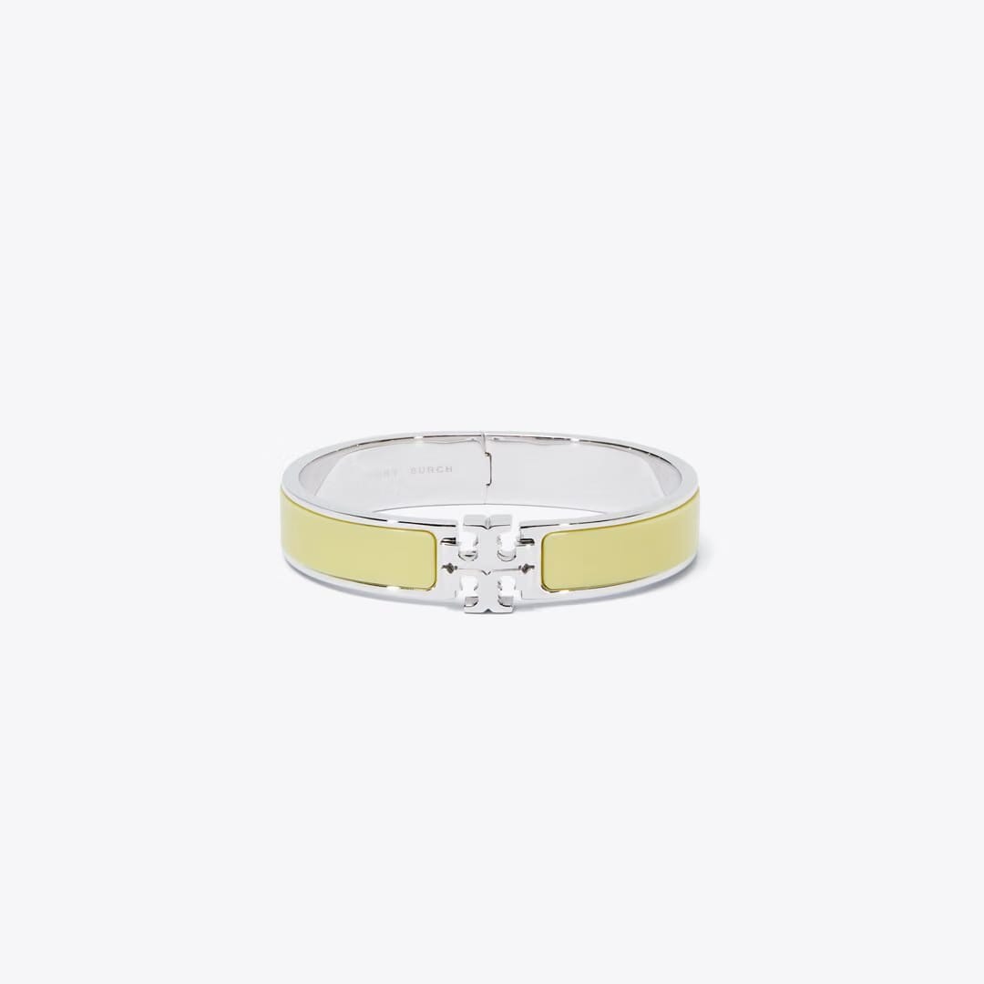 Tory Burch Icon Bracelet Tory Silver / Lemon Zest