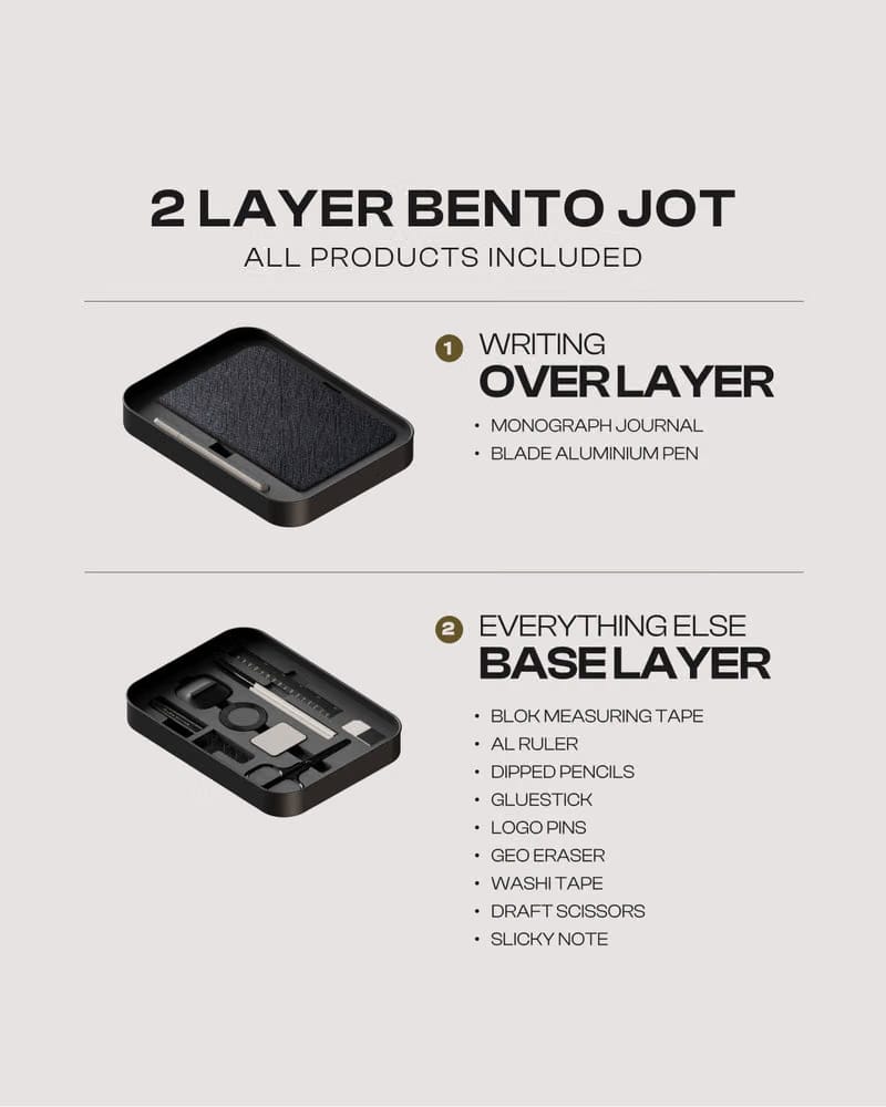 BENTO JOT 2 LAYER