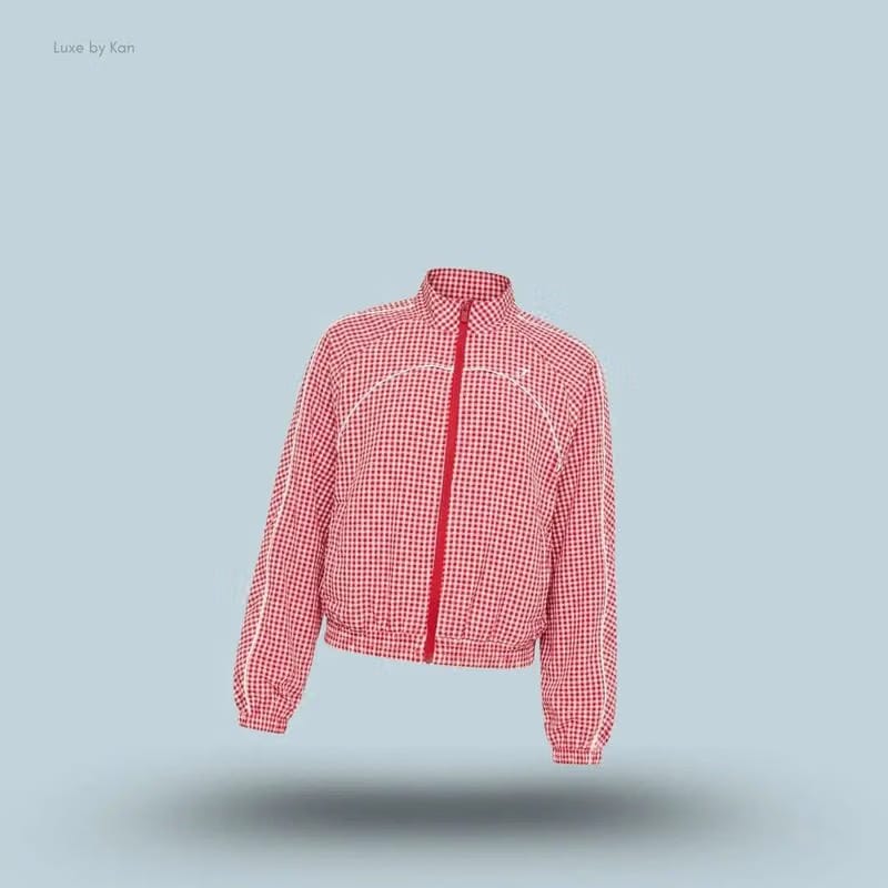 Gymshark Gingham Track Jacket