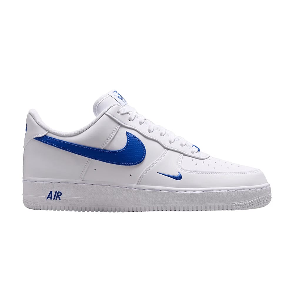 Nike Air Force 1 Low '07 'Carbon Fiber Swoosh - White Game Royal'