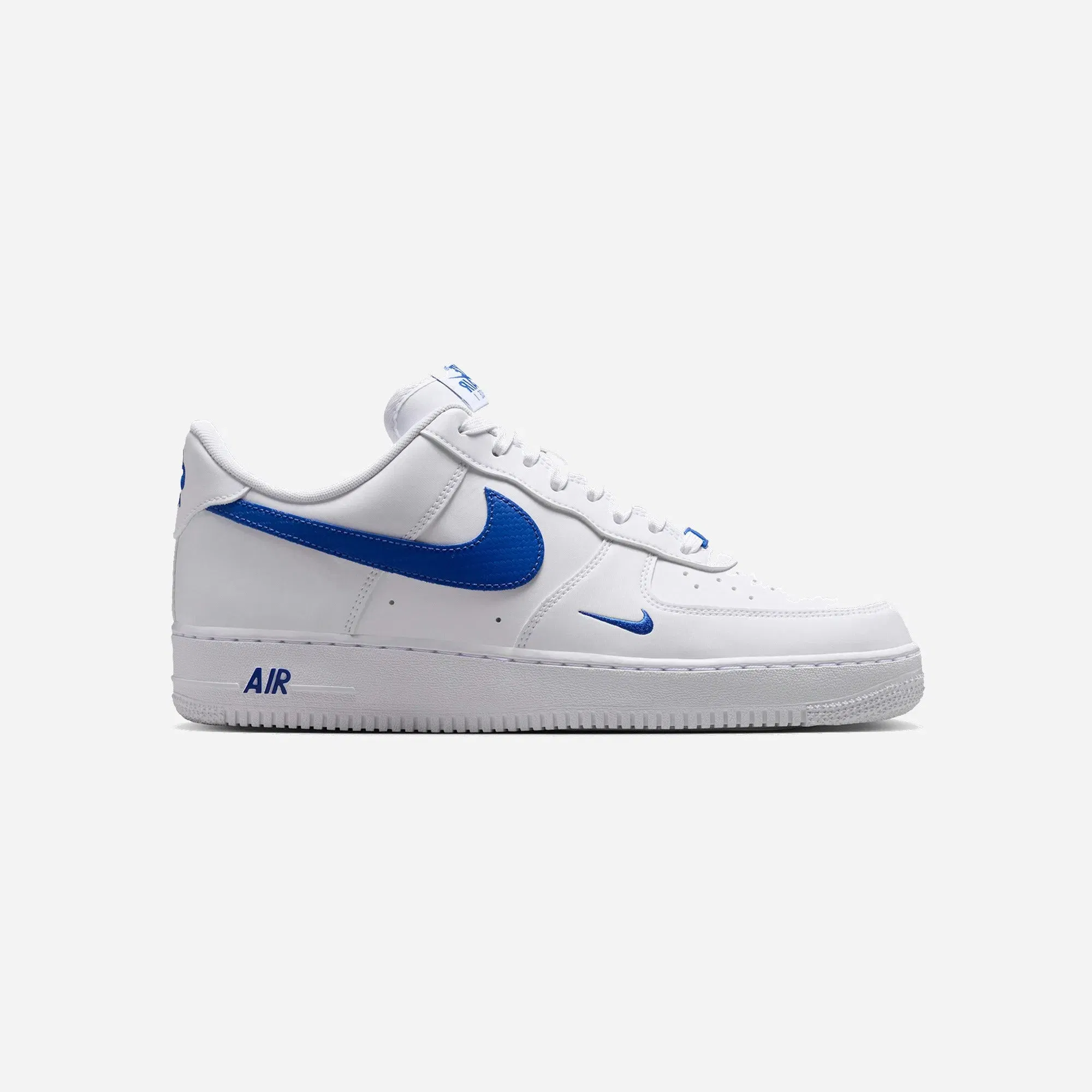 Nike Air Force 1 Low '07 'Carbon Fiber Swoosh - White Game Royal'