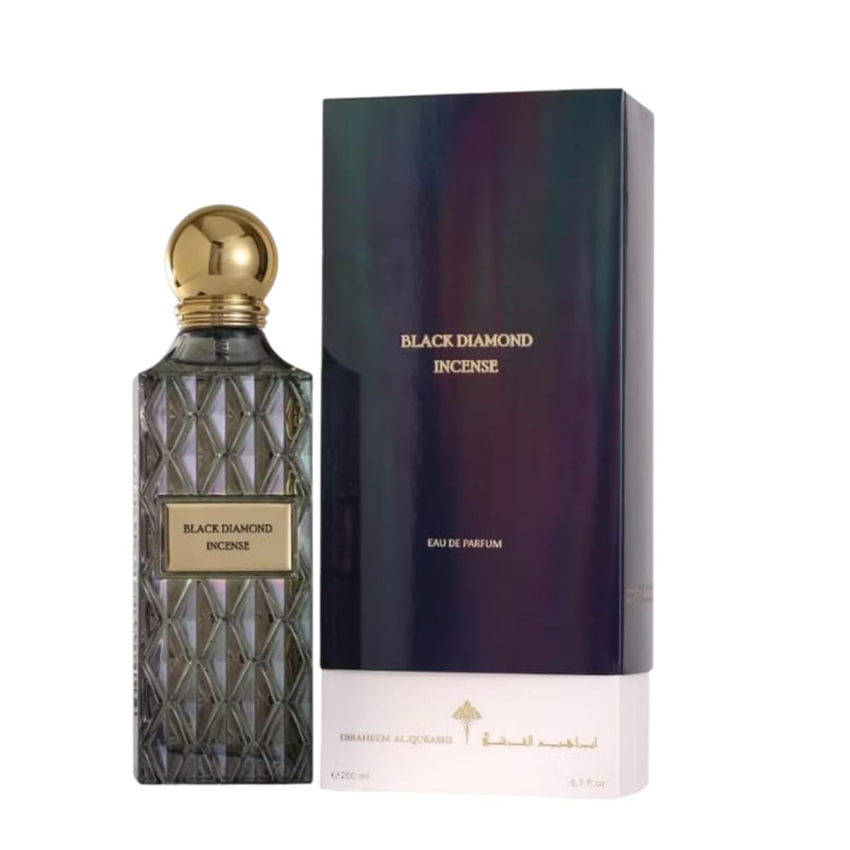 Ibraheem Al Qurashi Black Diamond Incense Eau de Parfum for Unisex
