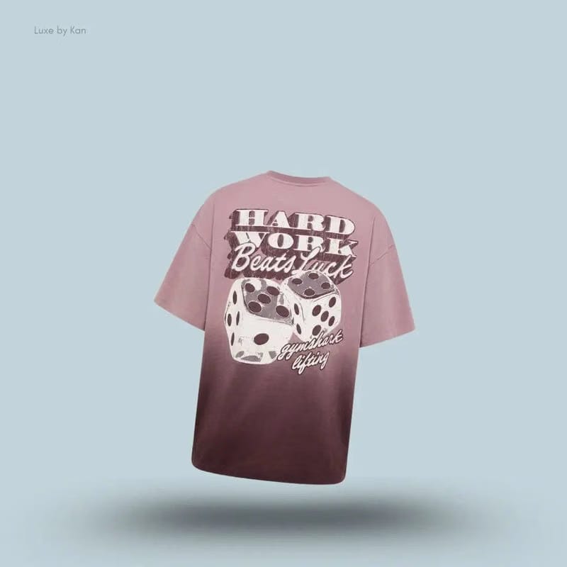 Gymshark Hard Work Dice Graphic Short Sleeve T-Shirt