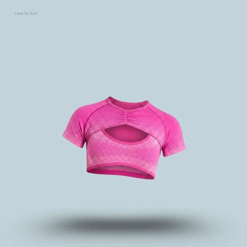 Gymshark Blush Seamless Short Sleeve Shrug