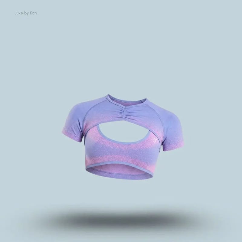 Gymshark Blush Seamless Short Sleeve Shrug