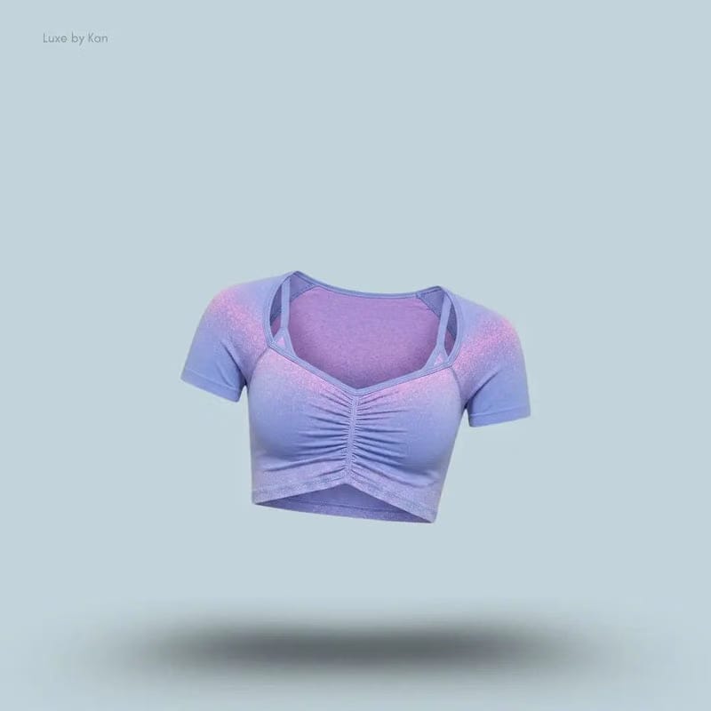 Gymshark Blush Seamless Short Sleeve Top
