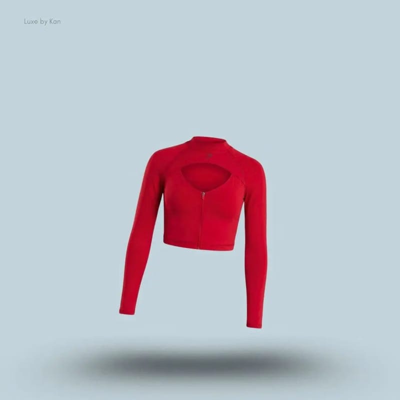 Gymshark Dipped Long Sleeve 1/4 Zip Jacket