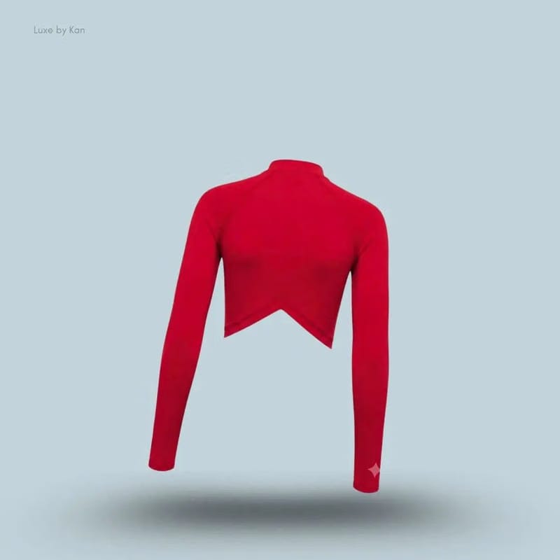 Gymshark Dipped Long Sleeve 1/4 Zip Jacket