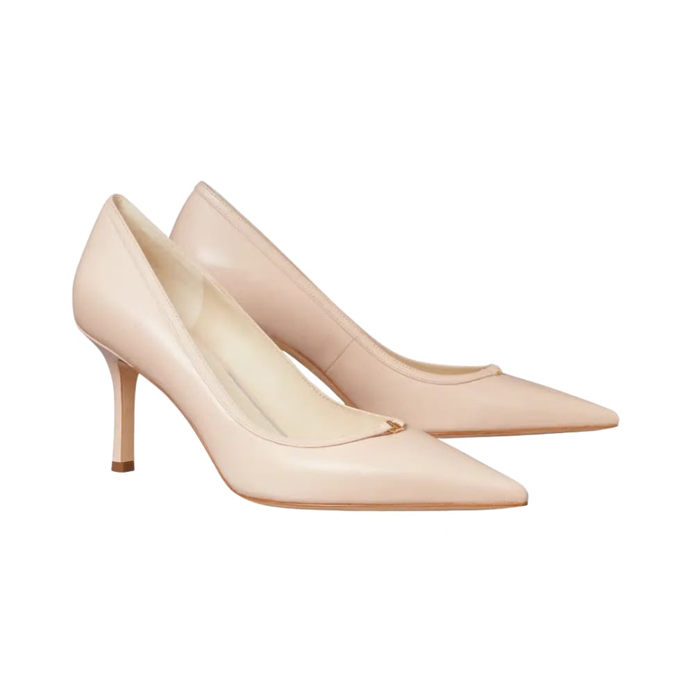 Tory Burch Double T Buckle Pump Soft Pink