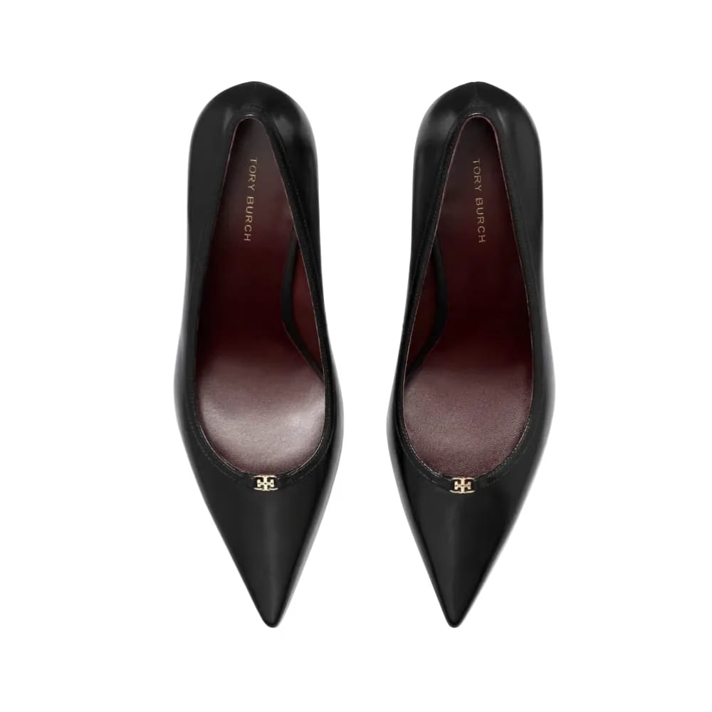 Tory Burch Double T Buckle Pump Perfect Black