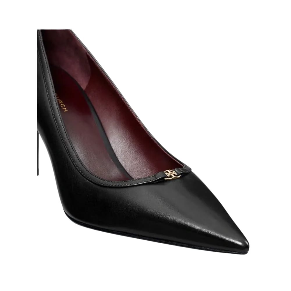 Tory Burch Double T Buckle Pump Perfect Black