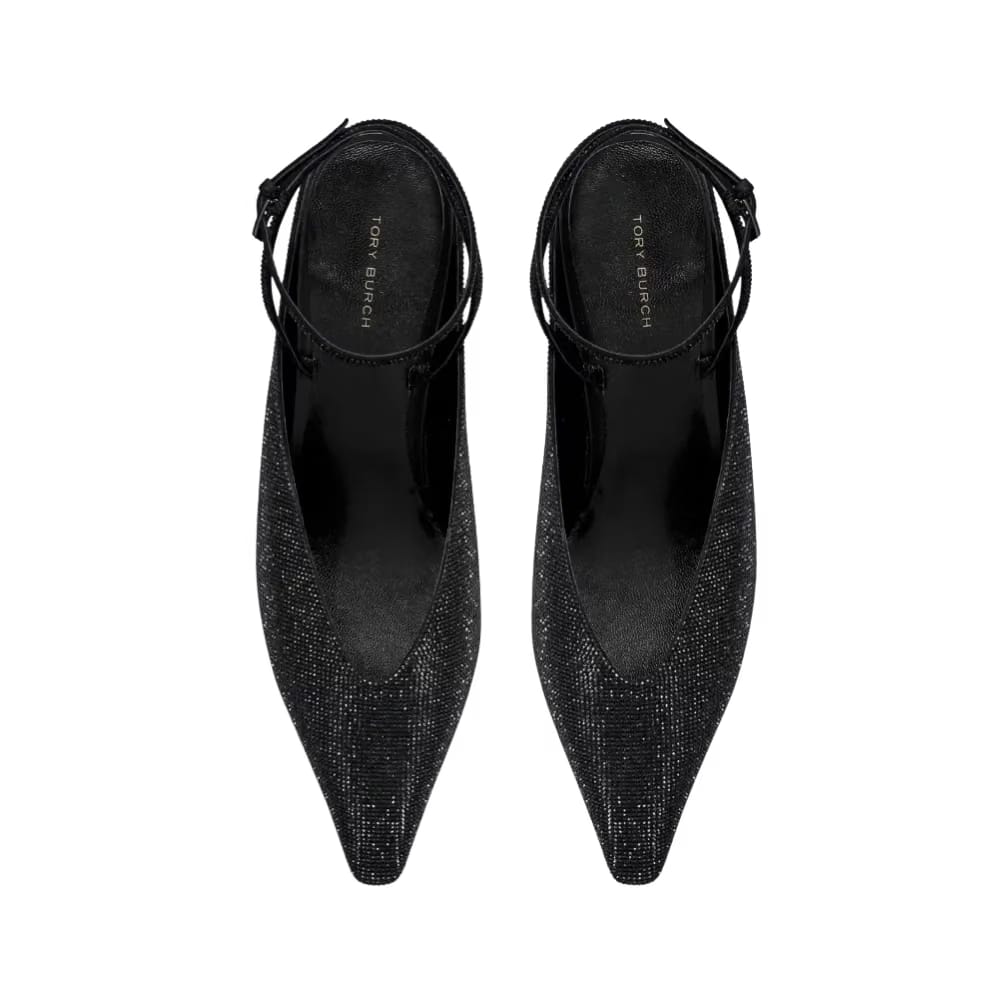 Tory Burch Pavé Wedge Perfect Black