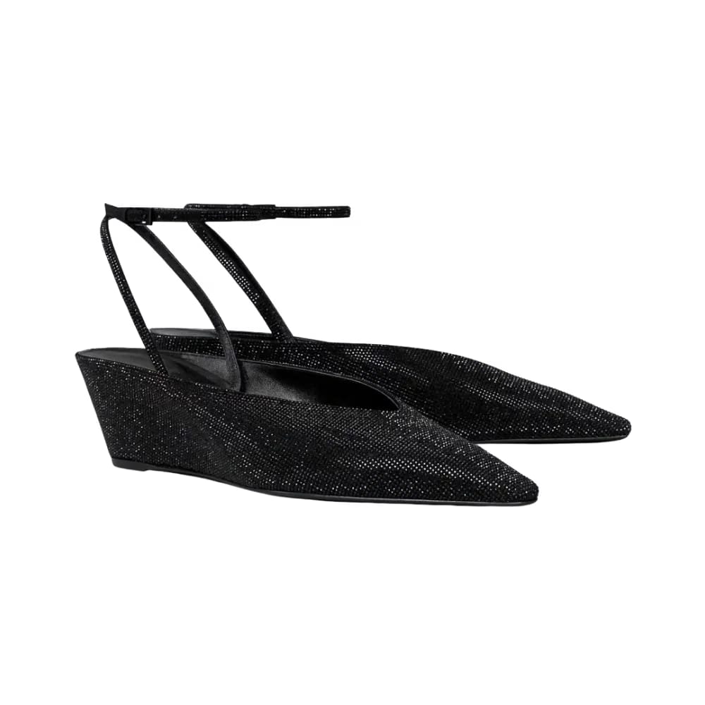 Tory Burch Pavé Wedge Perfect Black