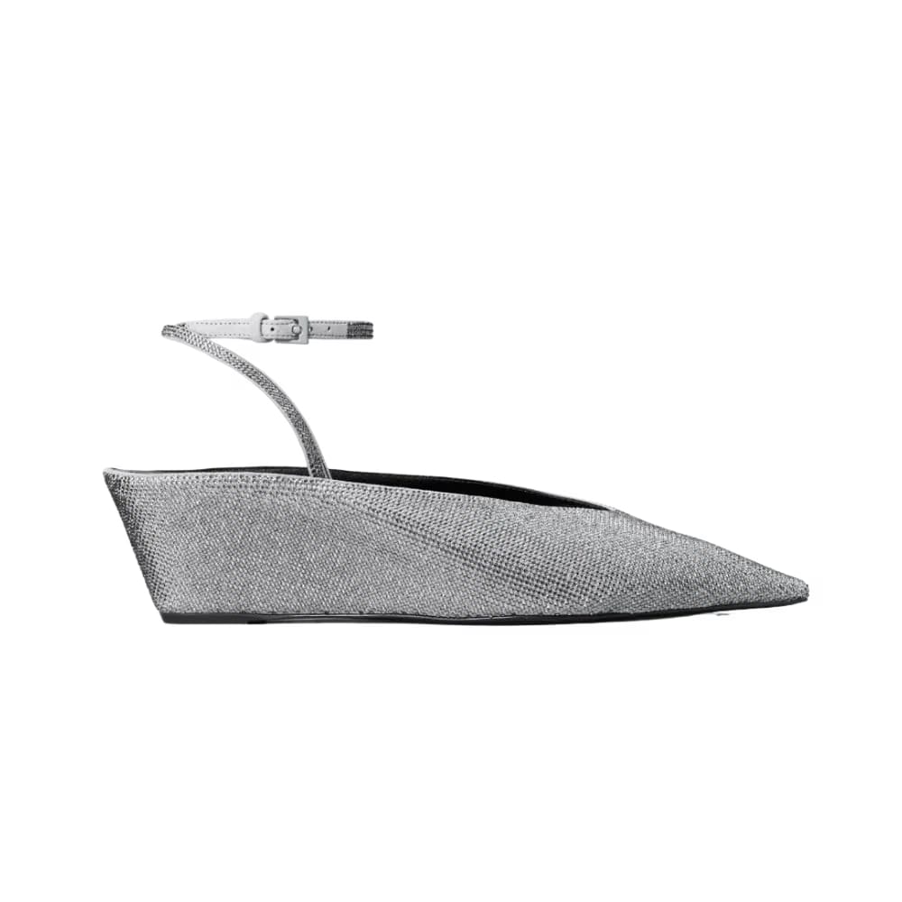 Tory Burch Pavé Wedge Light Black Diamond