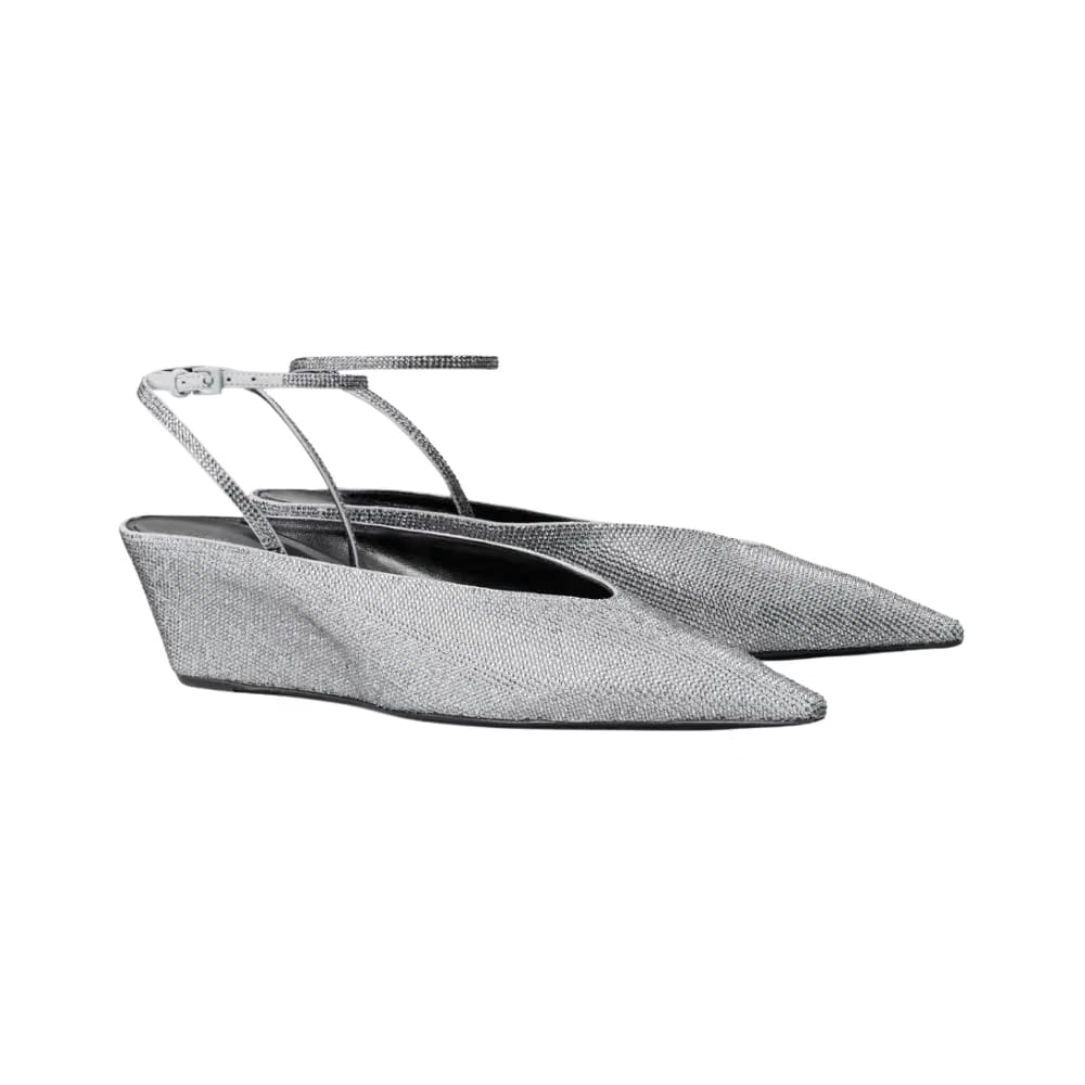 Tory Burch Pavé Wedge Light Black Diamond