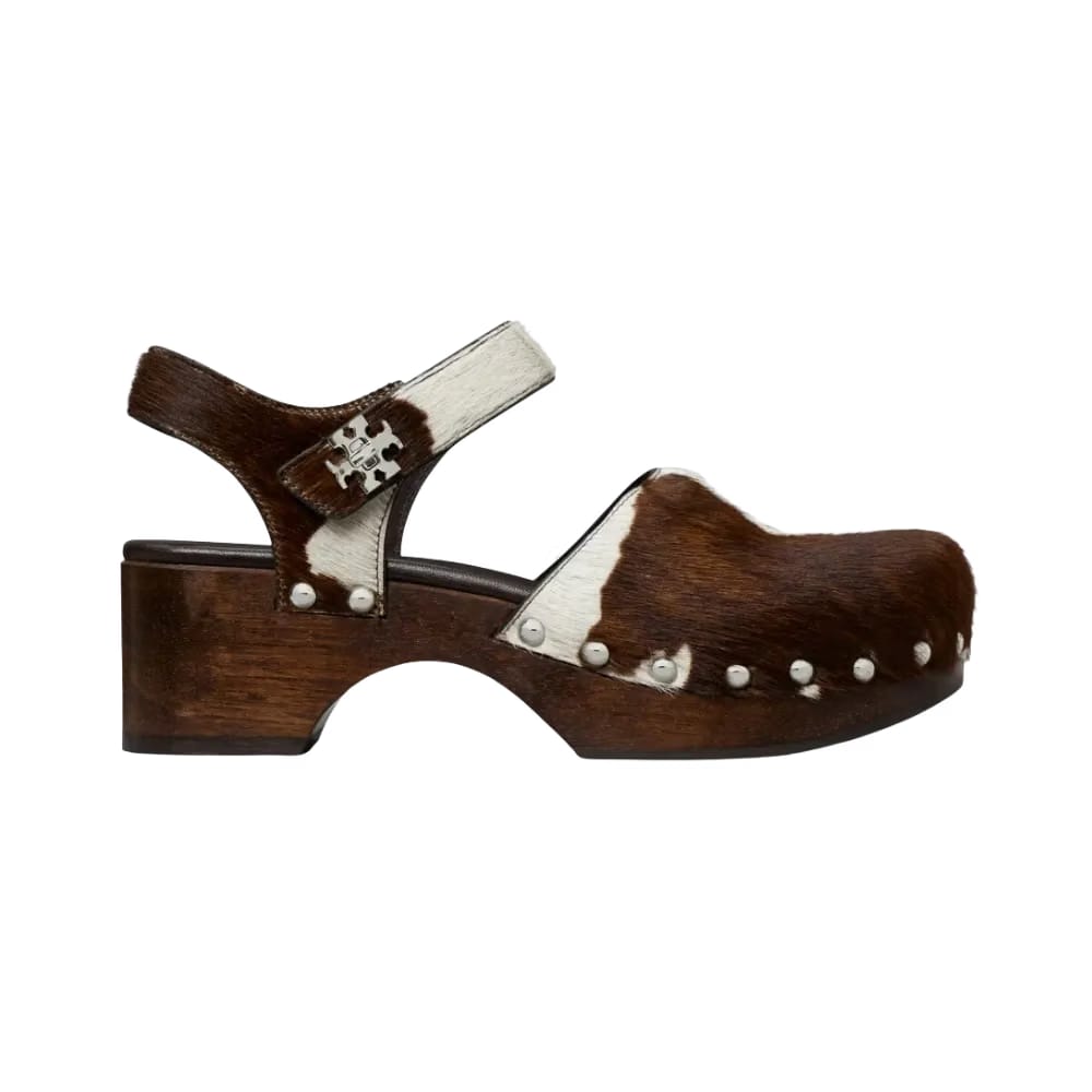 Tory Burch Turnlock Clog Mocha Brown
