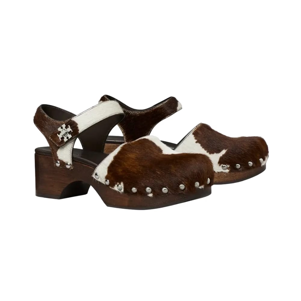 Tory Burch Turnlock Clog Mocha Brown