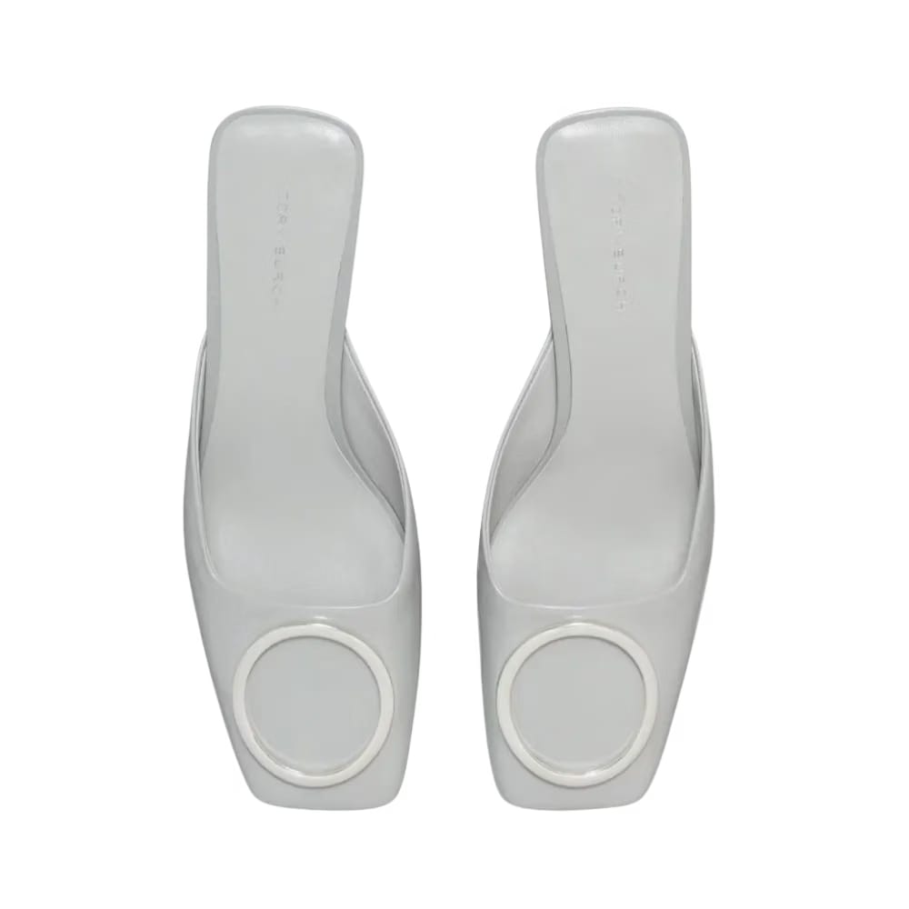 Tory Burch Ring Heeled Mule Loutre Gray