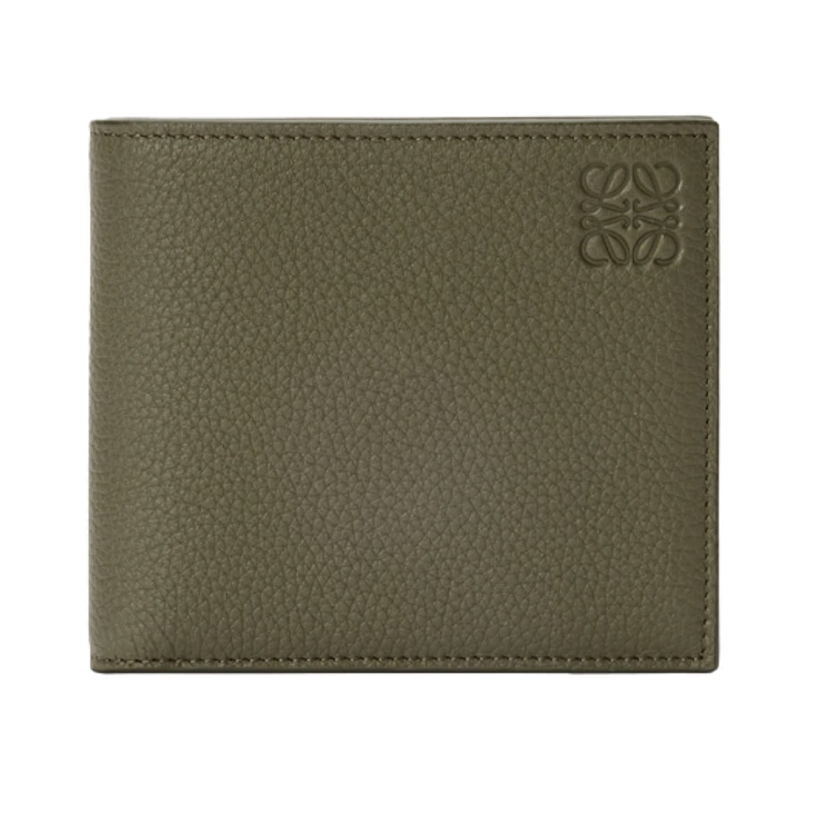 Loewe Puzzle Bifold Coin Wallet khaki Green