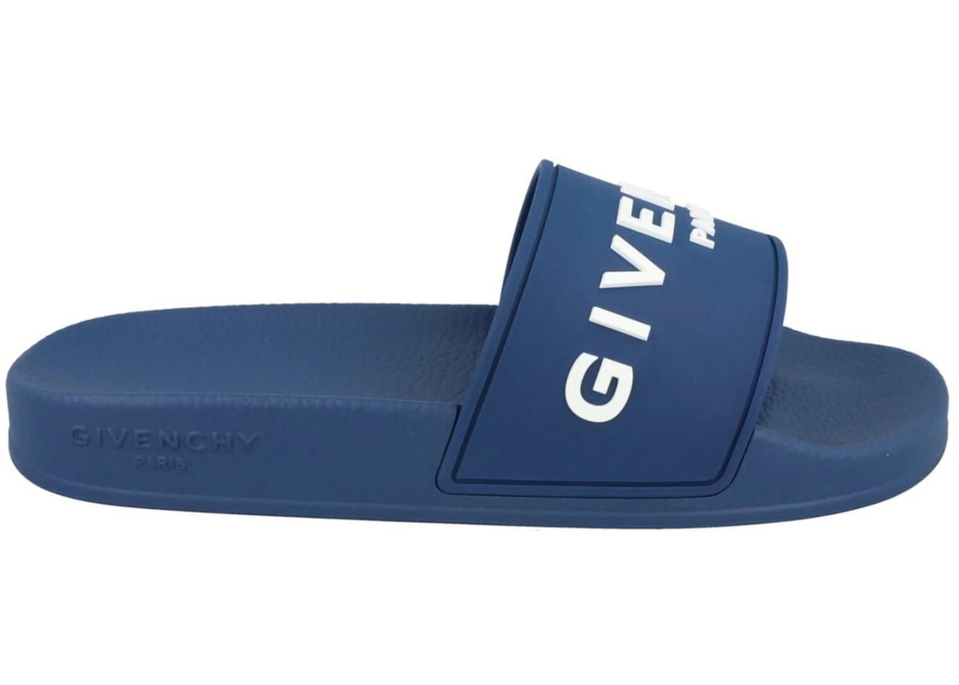 Givenchy Logo Signature Wmns Slides Blue