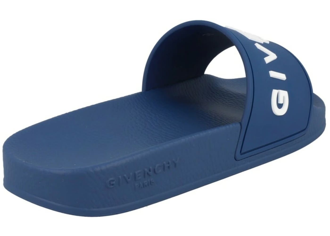 Givenchy Logo Signature Wmns Slides Blue