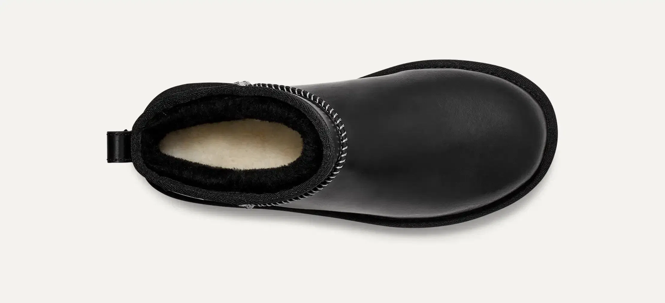Ugg Classic Ultra Mini Leather Regen Black (Women's)