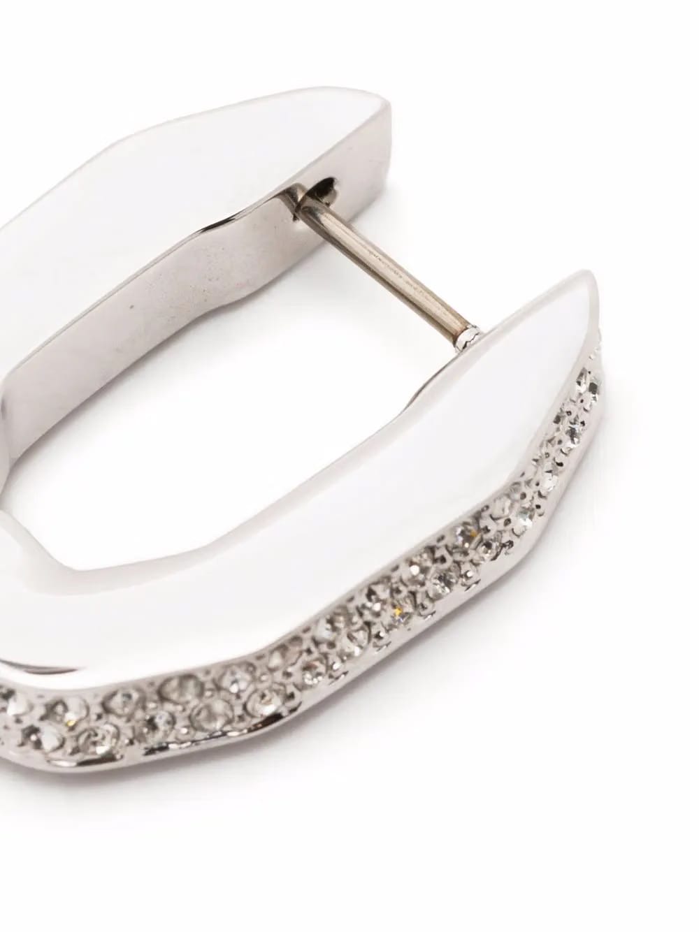 Dextera octagonal hoop earrings