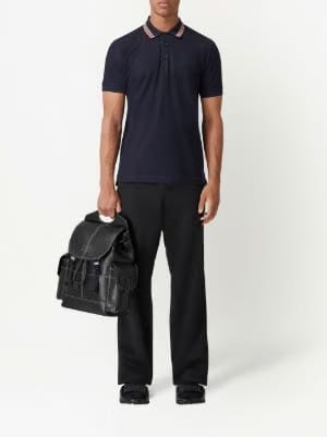 Burberry embroidered TB polo shirt