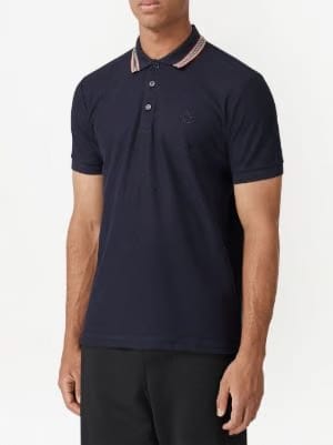 Burberry embroidered TB polo shirt