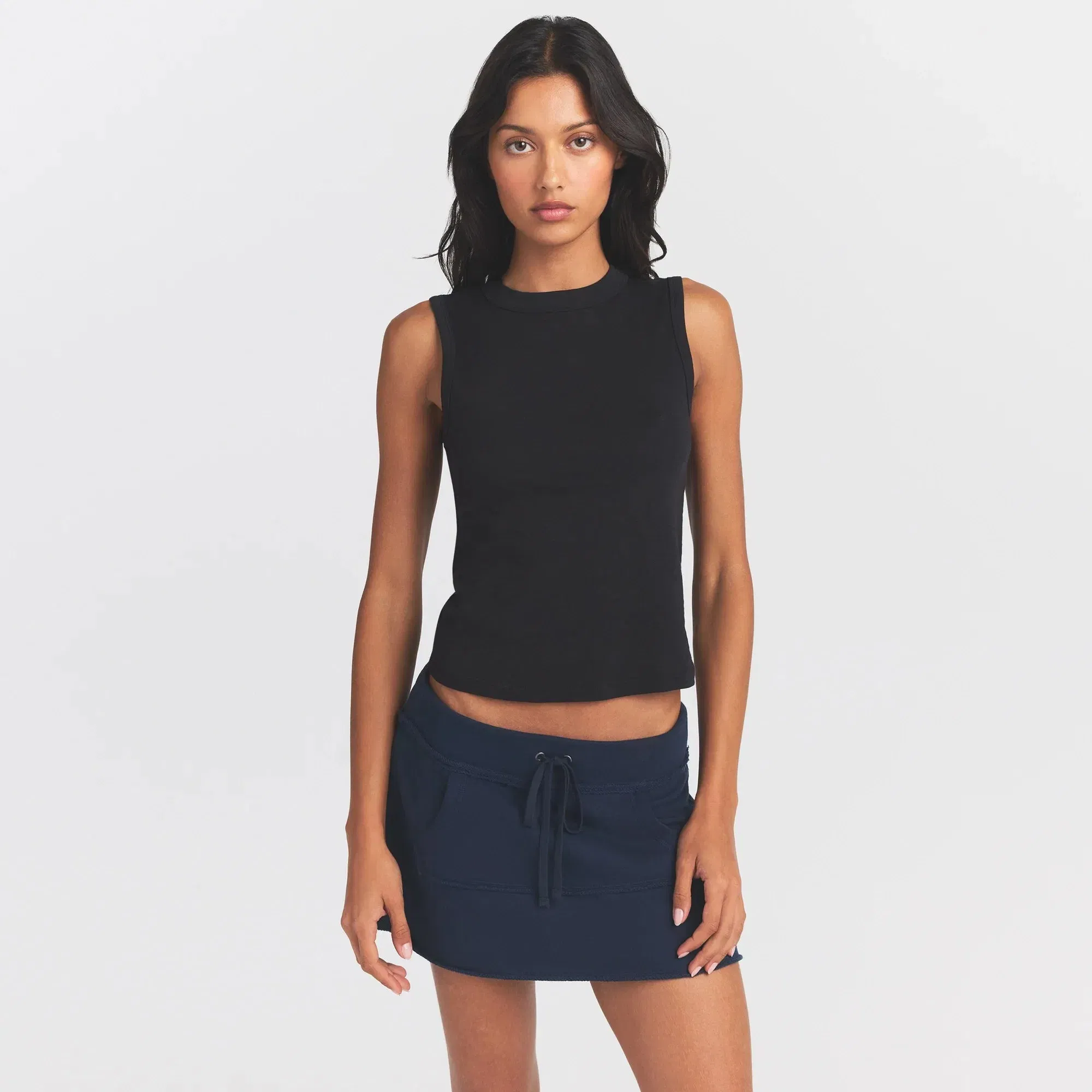 Worn in Jersey High Crew Tank