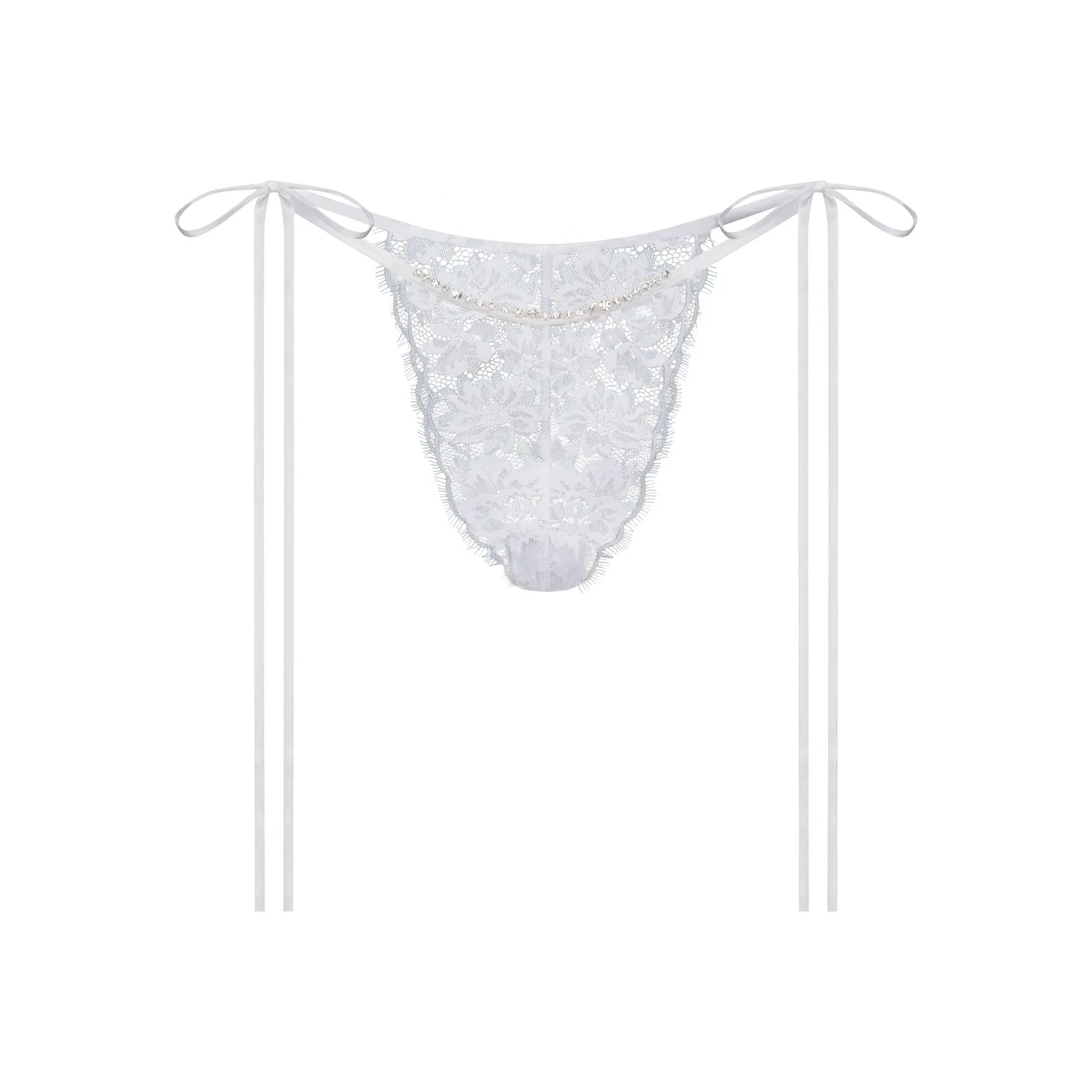 Skims Lace Tie Side Tanga