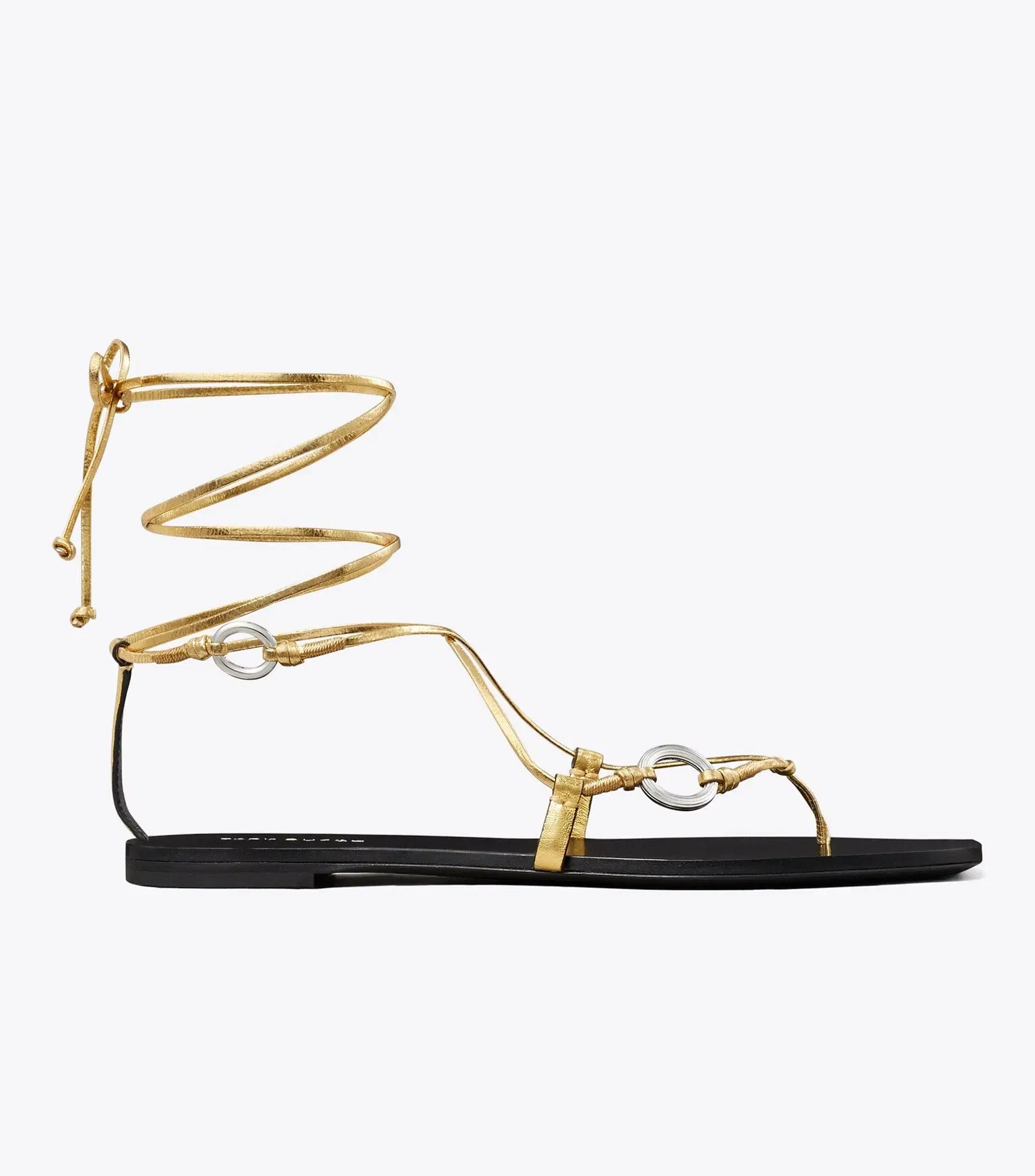 Linked Lace-Up Sandal