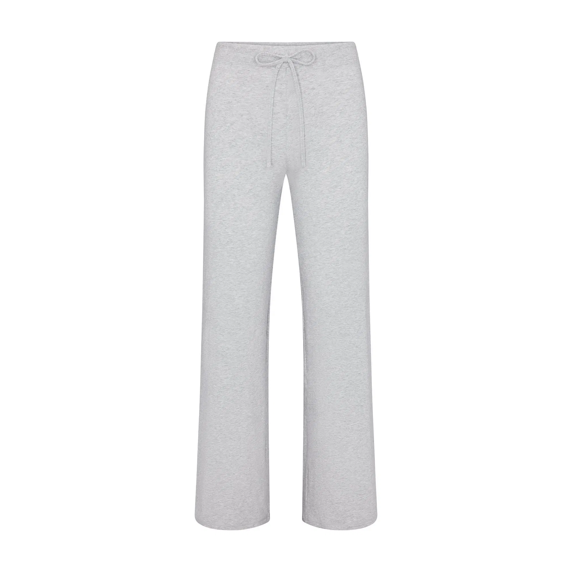 Cotton Jersey Straight Leg Pant