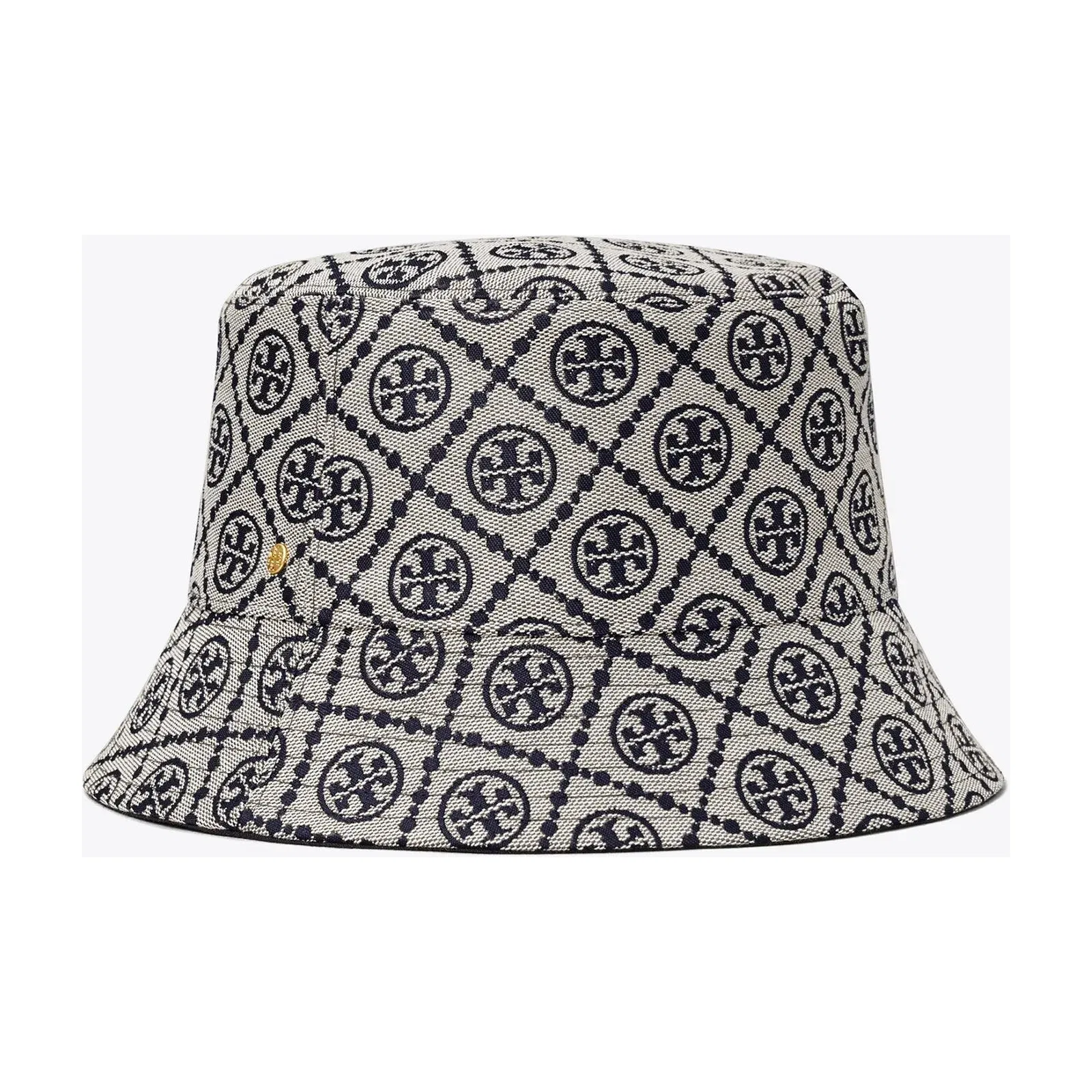T Monogram Short-Brim Bucket Hat