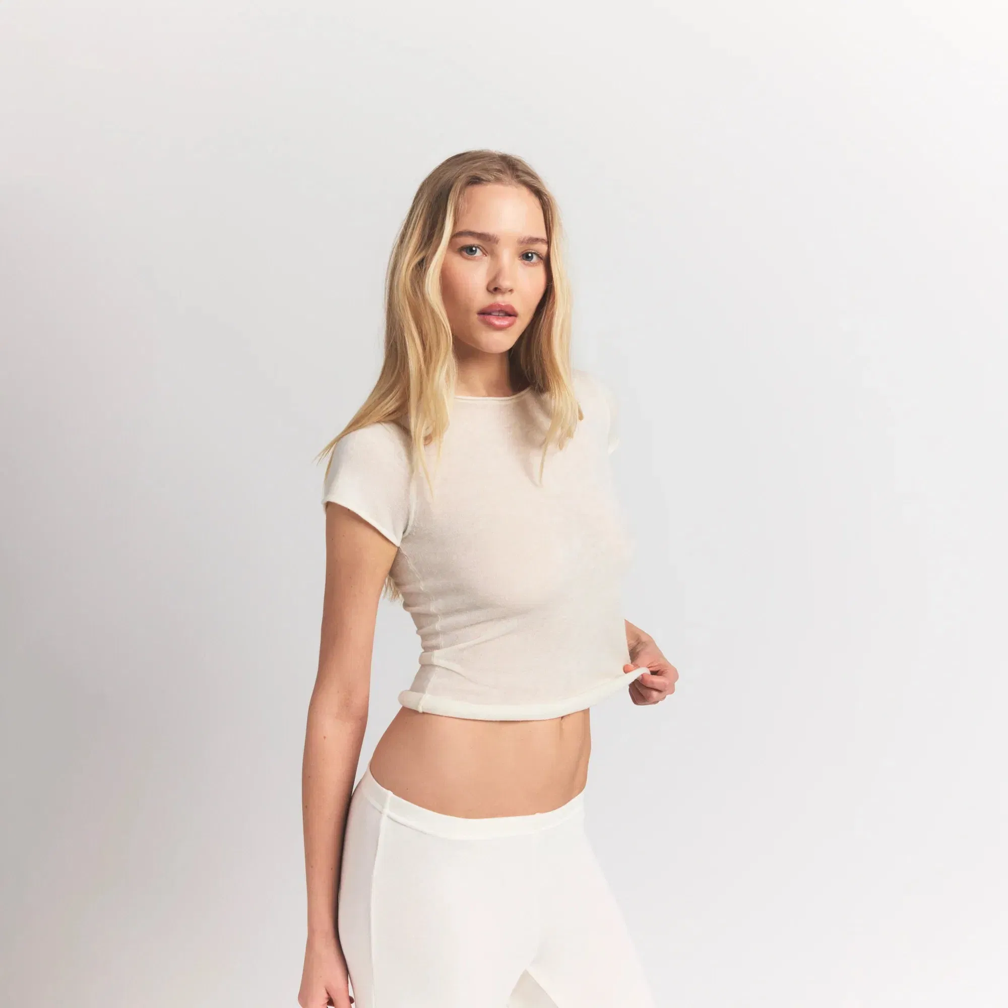Featherweight Cashmere T-Shirt