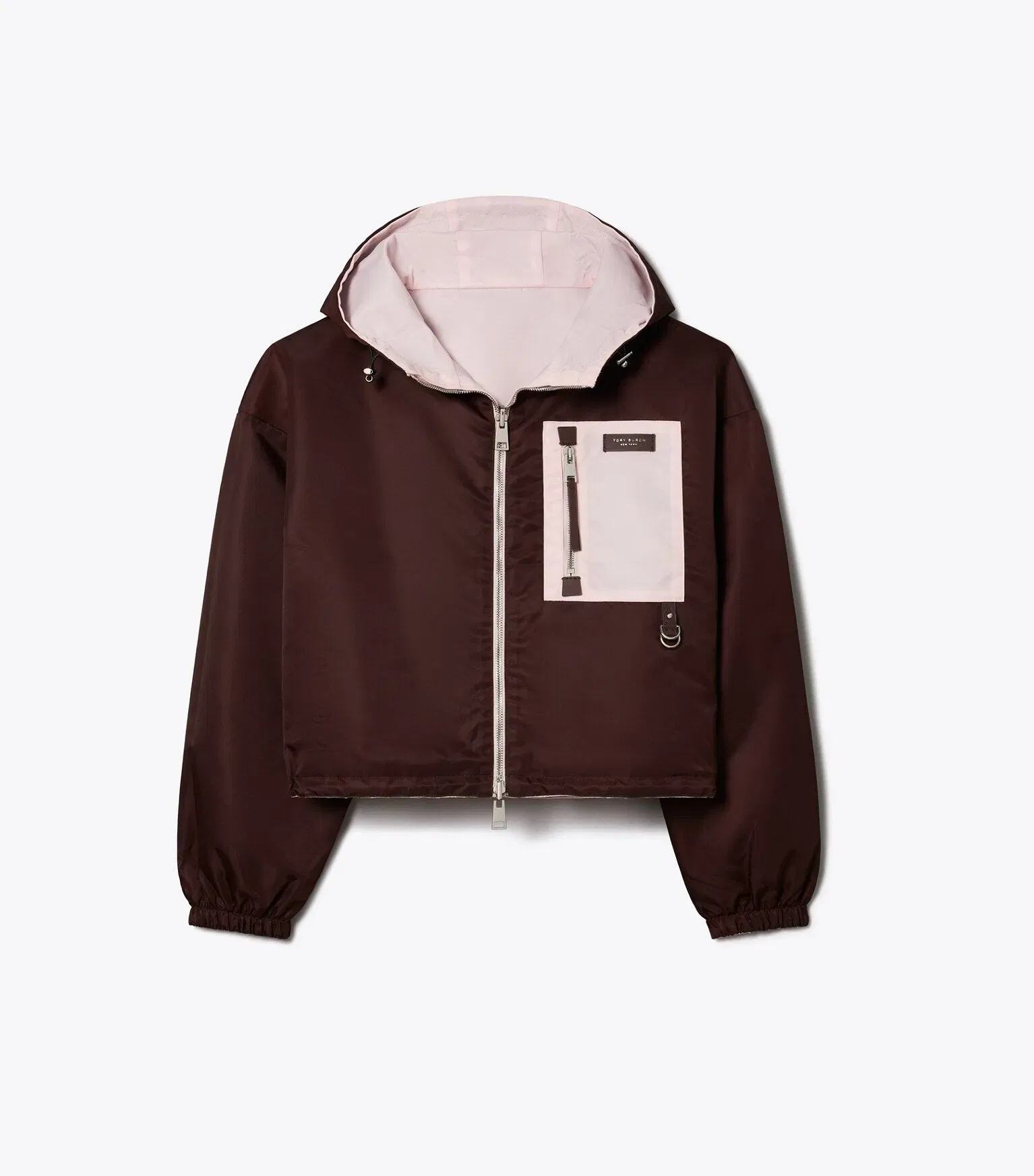 Reversible Cropped Nylon Jacket