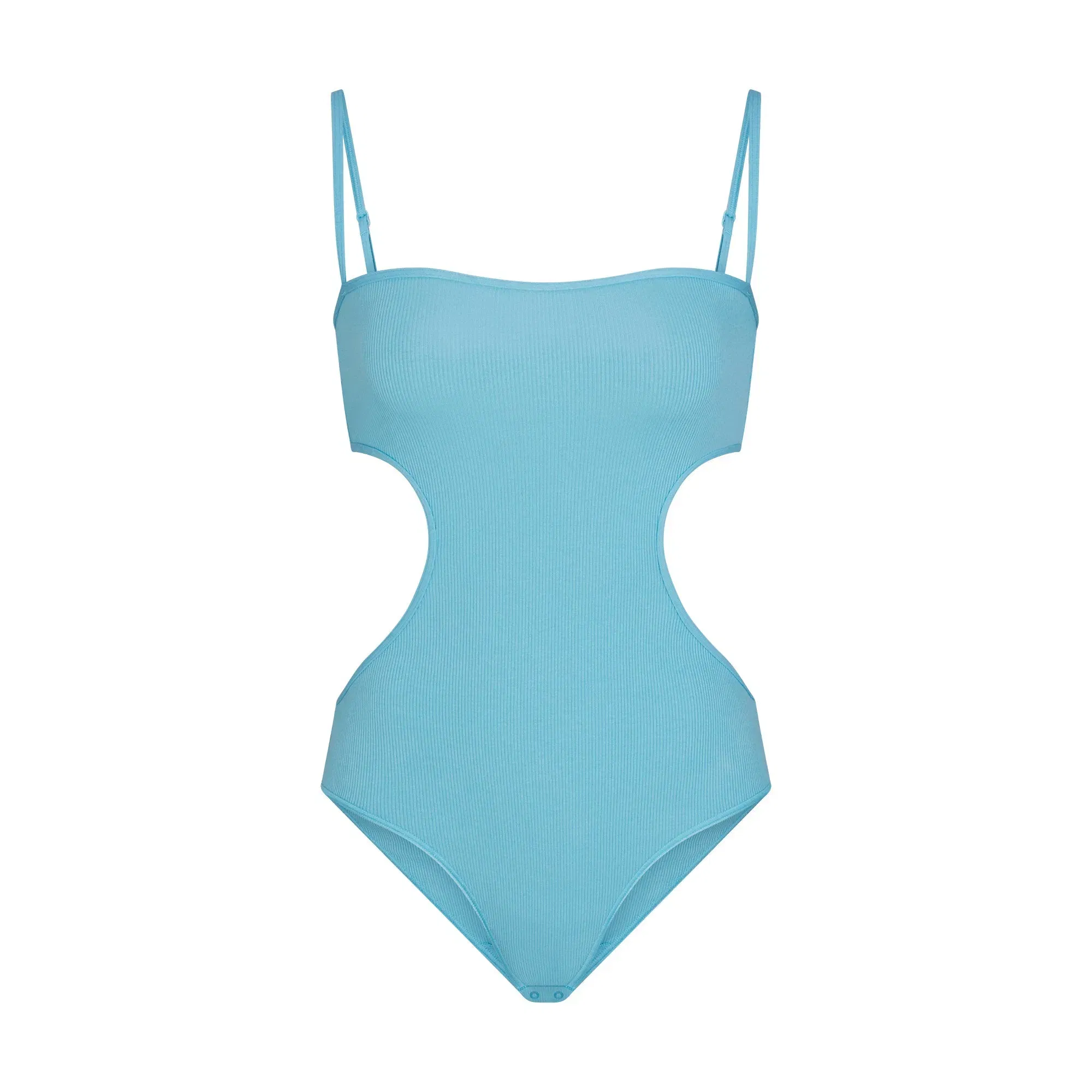 Cotton Rib Cut Out Bodysuit