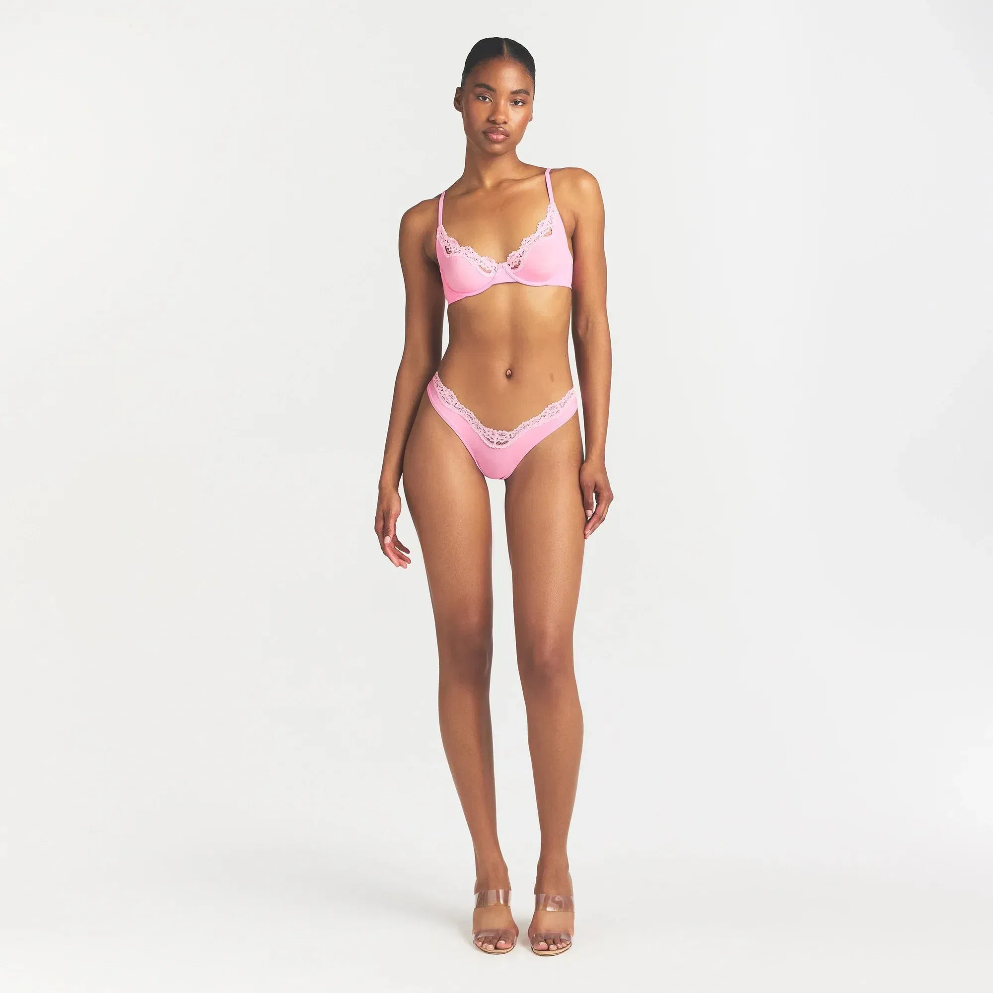 Fits Everybody Lace Unlined Scoop Bra