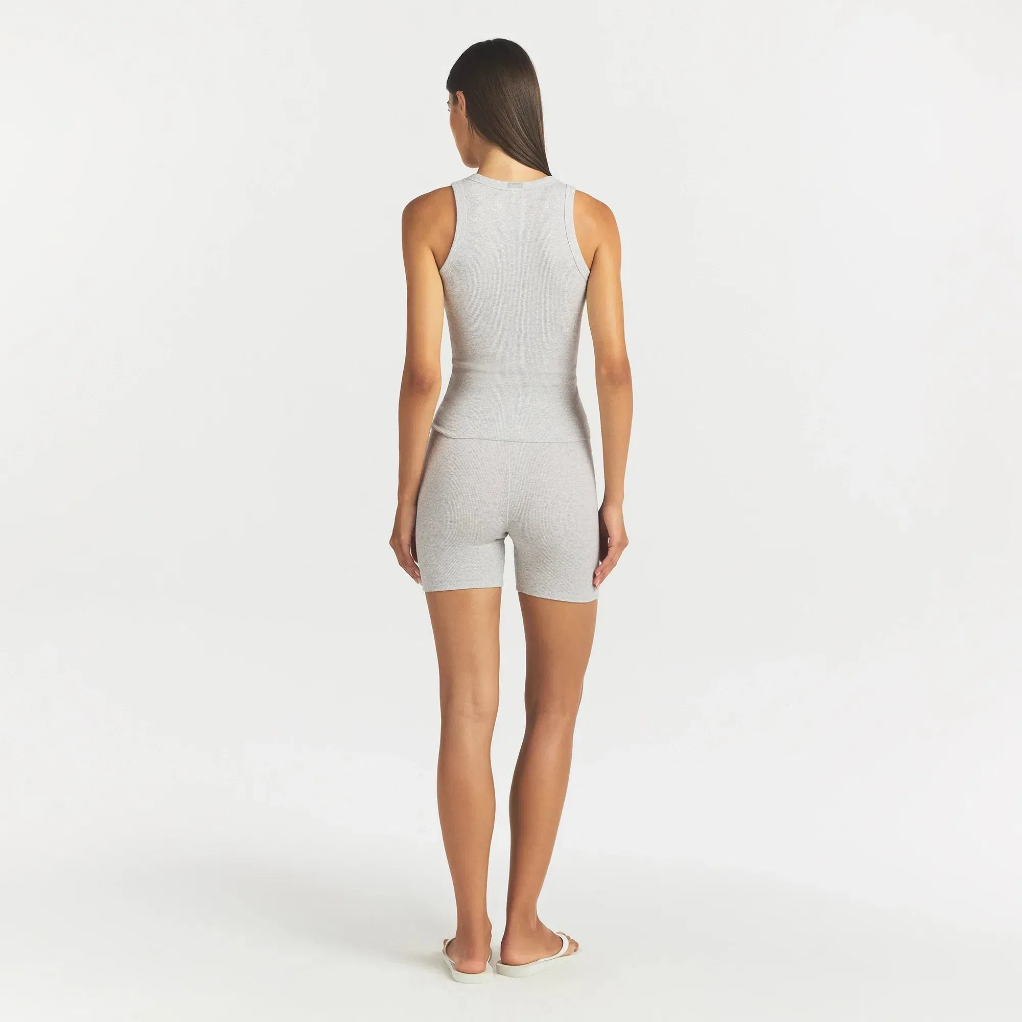 Cotton Rib Scoop Neck Tank