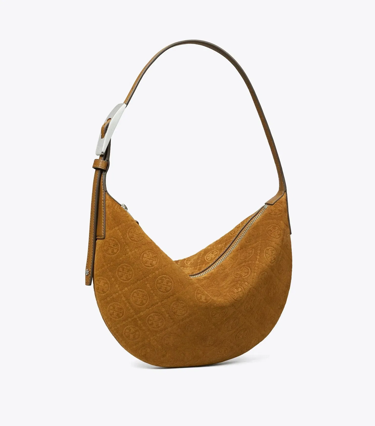 T Monogram Suede Small Balloon Bag