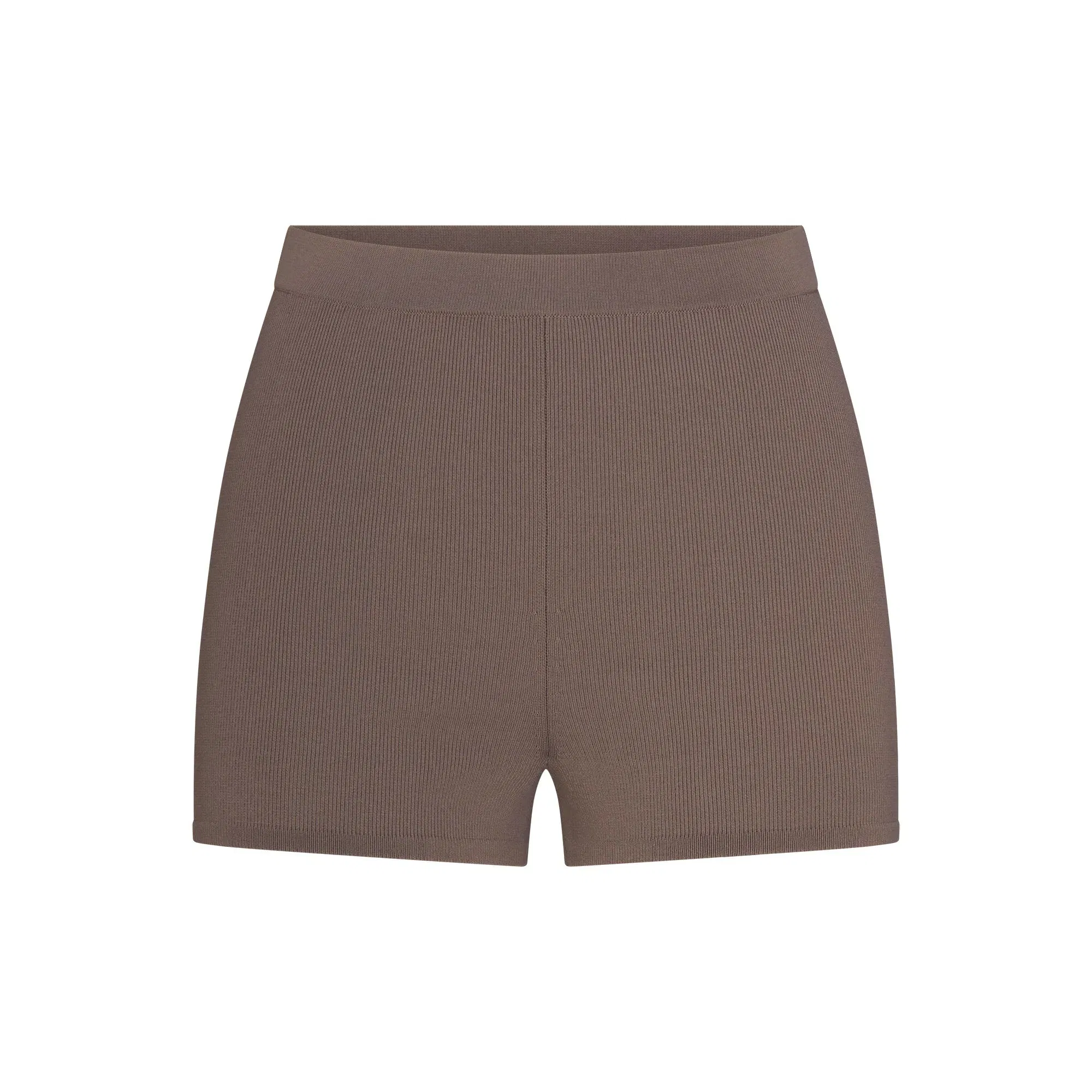 Refined Knit High-waisted Short