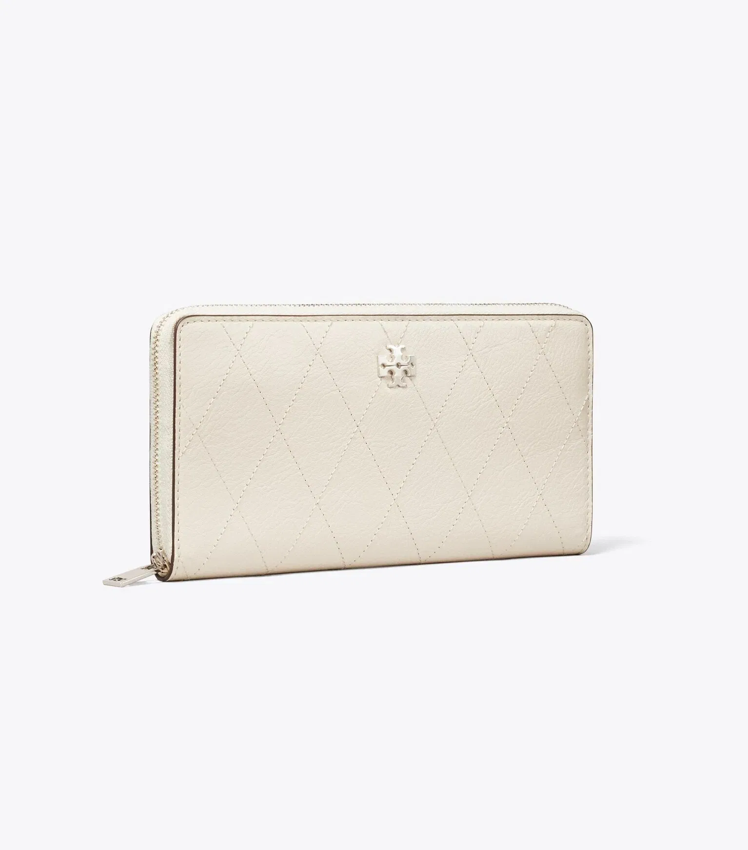 Charlie Quilted Zip Continental Wallet