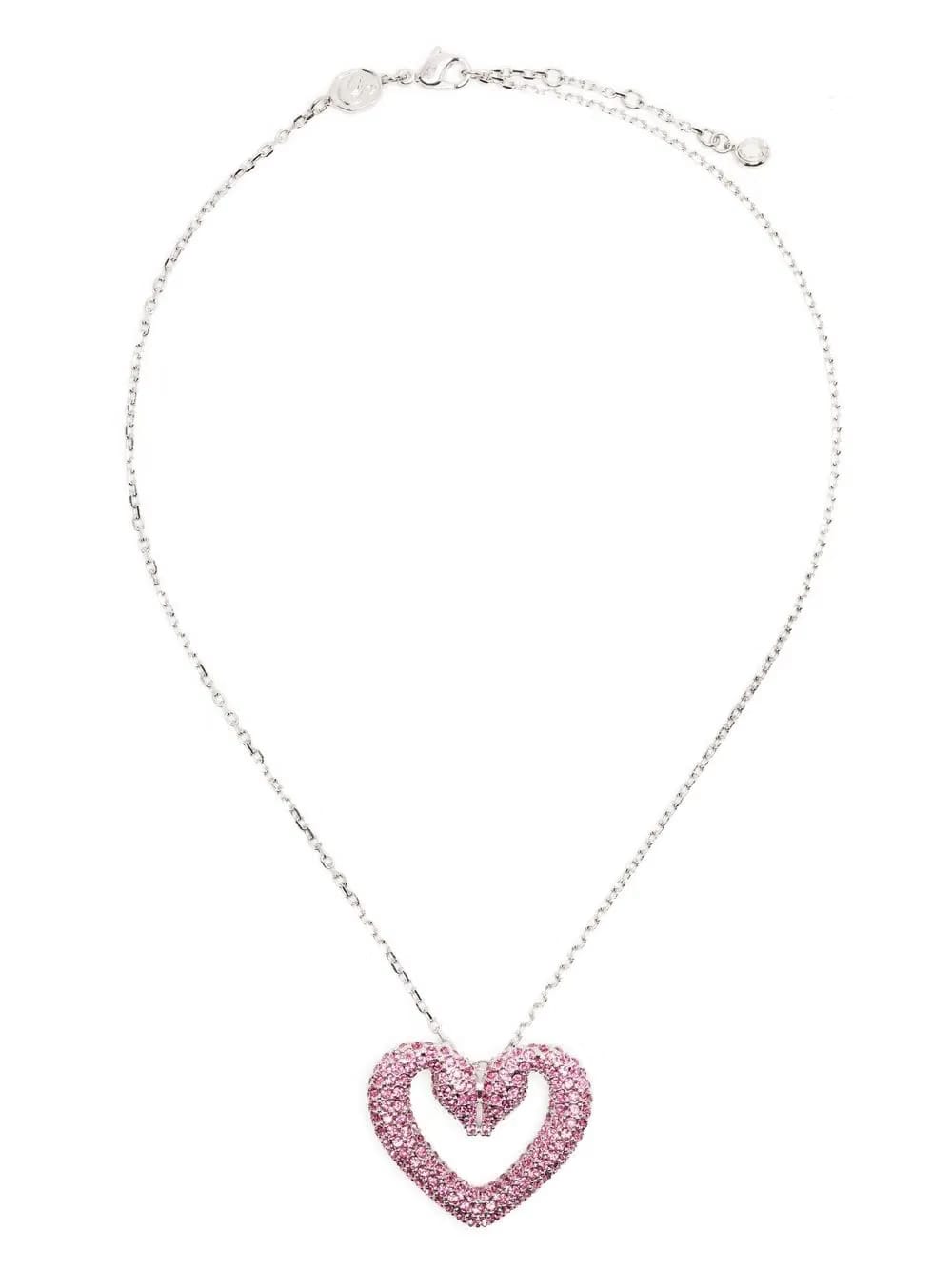 Una heart-charm necklace