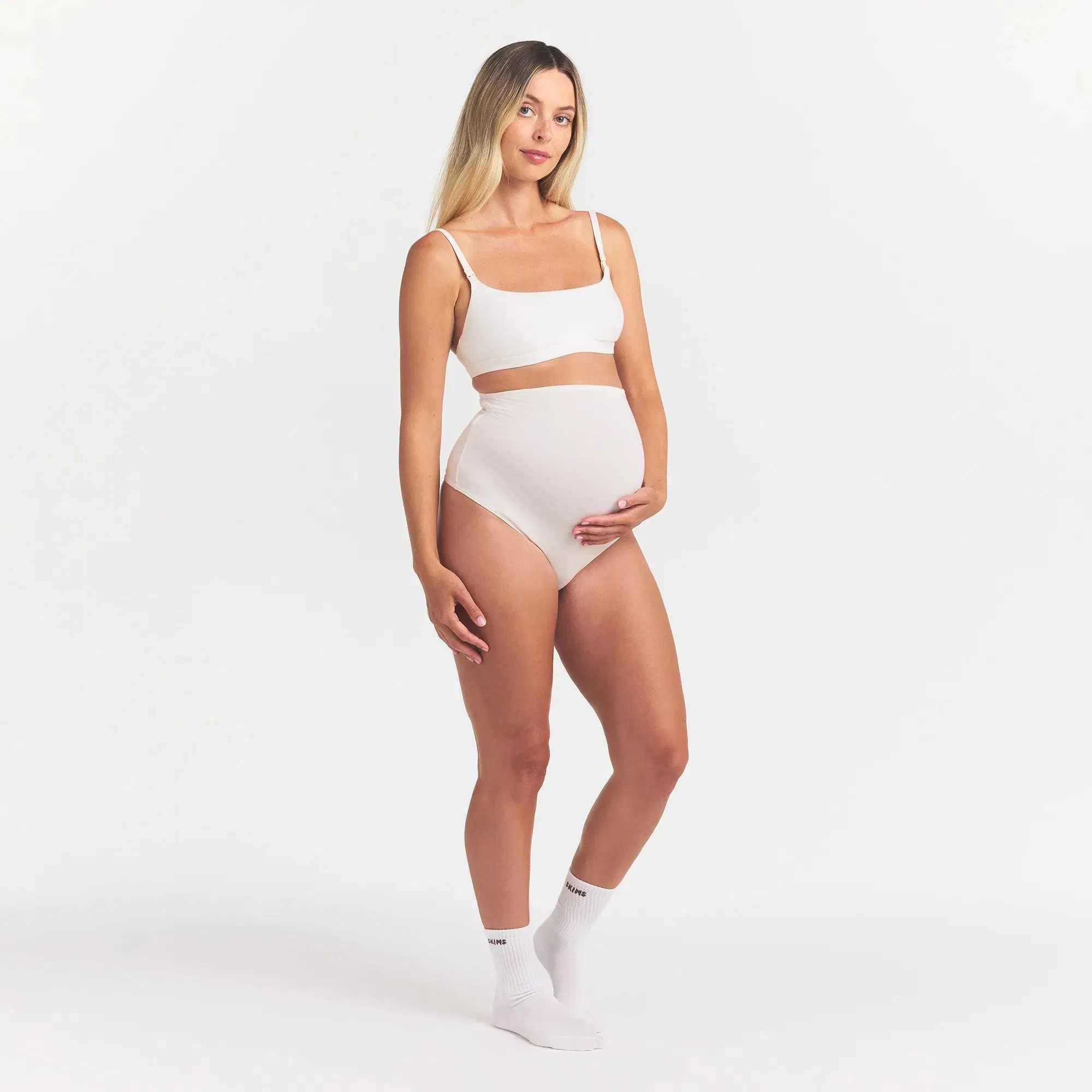 Cotton Jersey Maternity Nursing Scoop Bralette