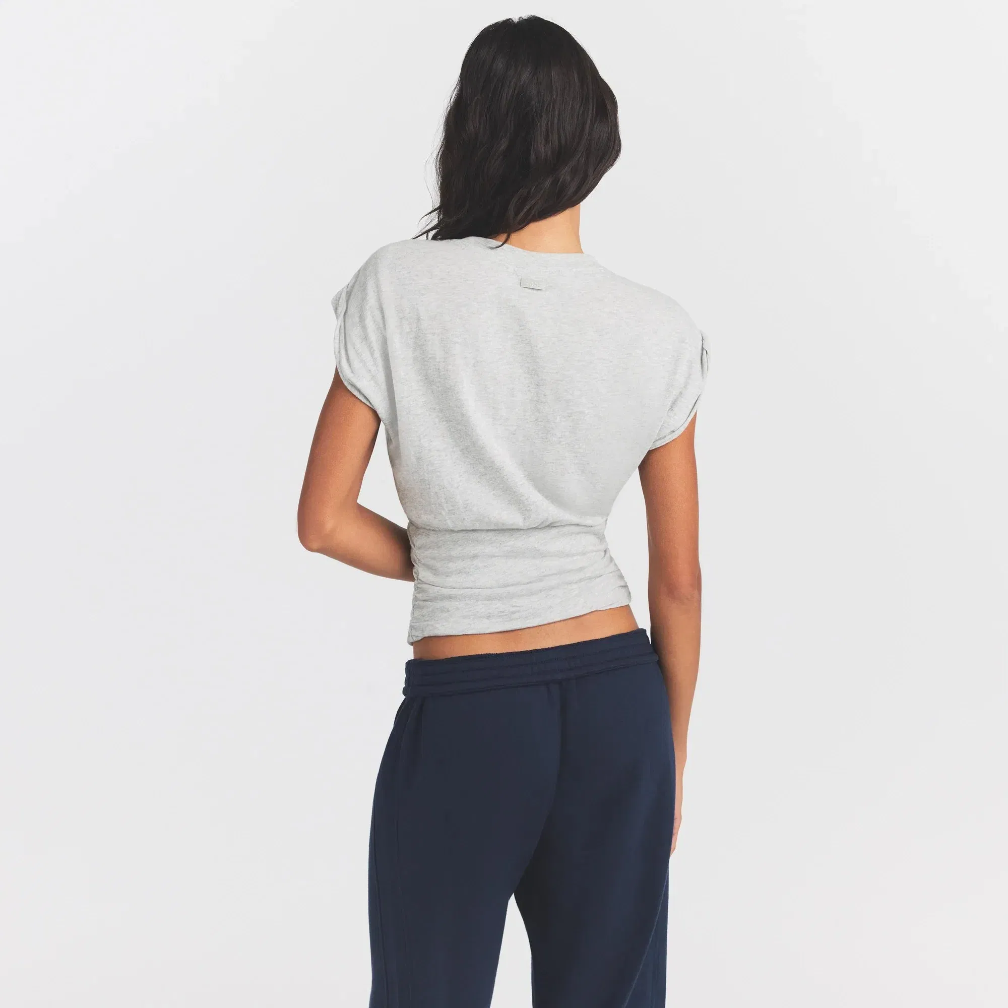 Worn in Jersey Ruched T-Shirt