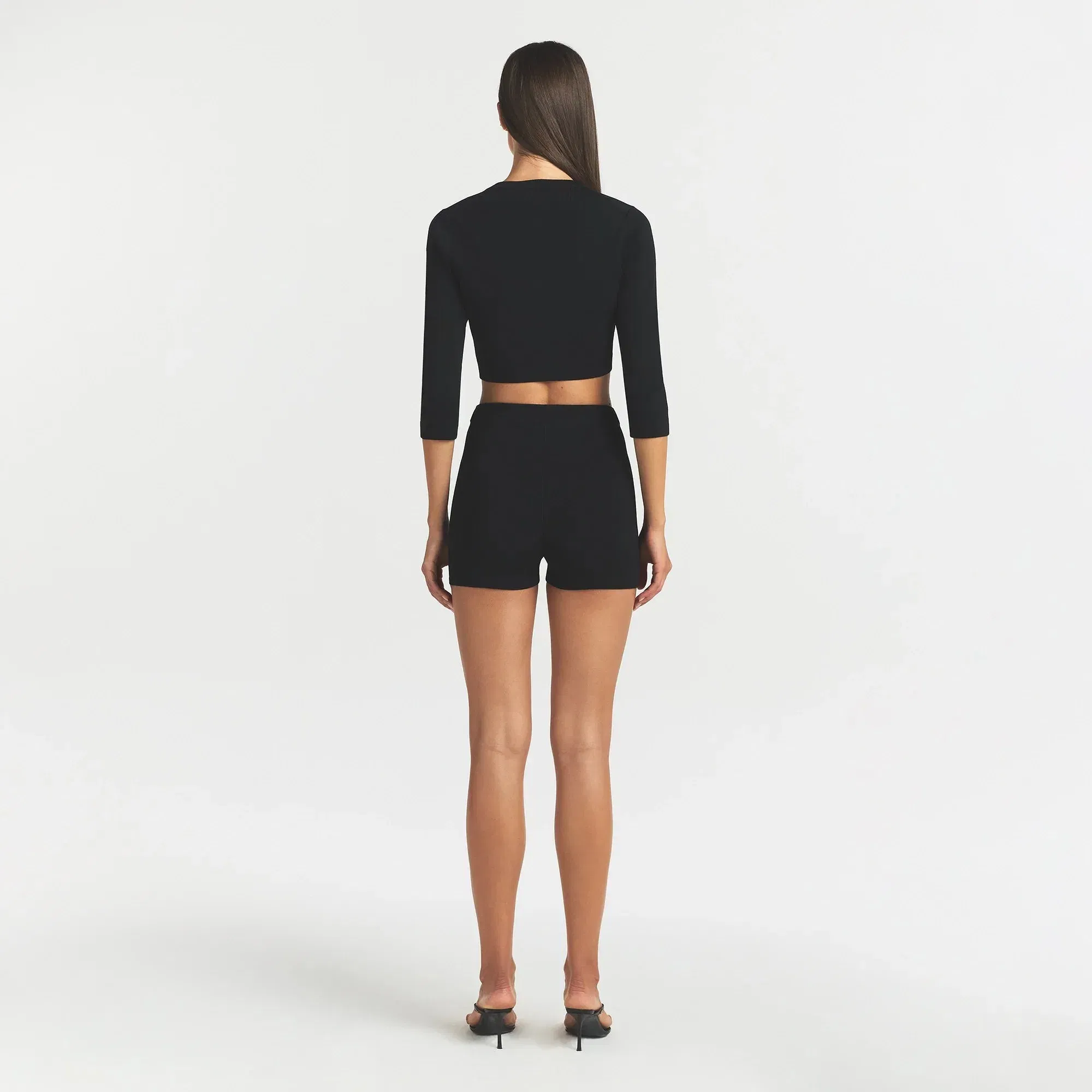 Refined Knit Cropped Cardigan