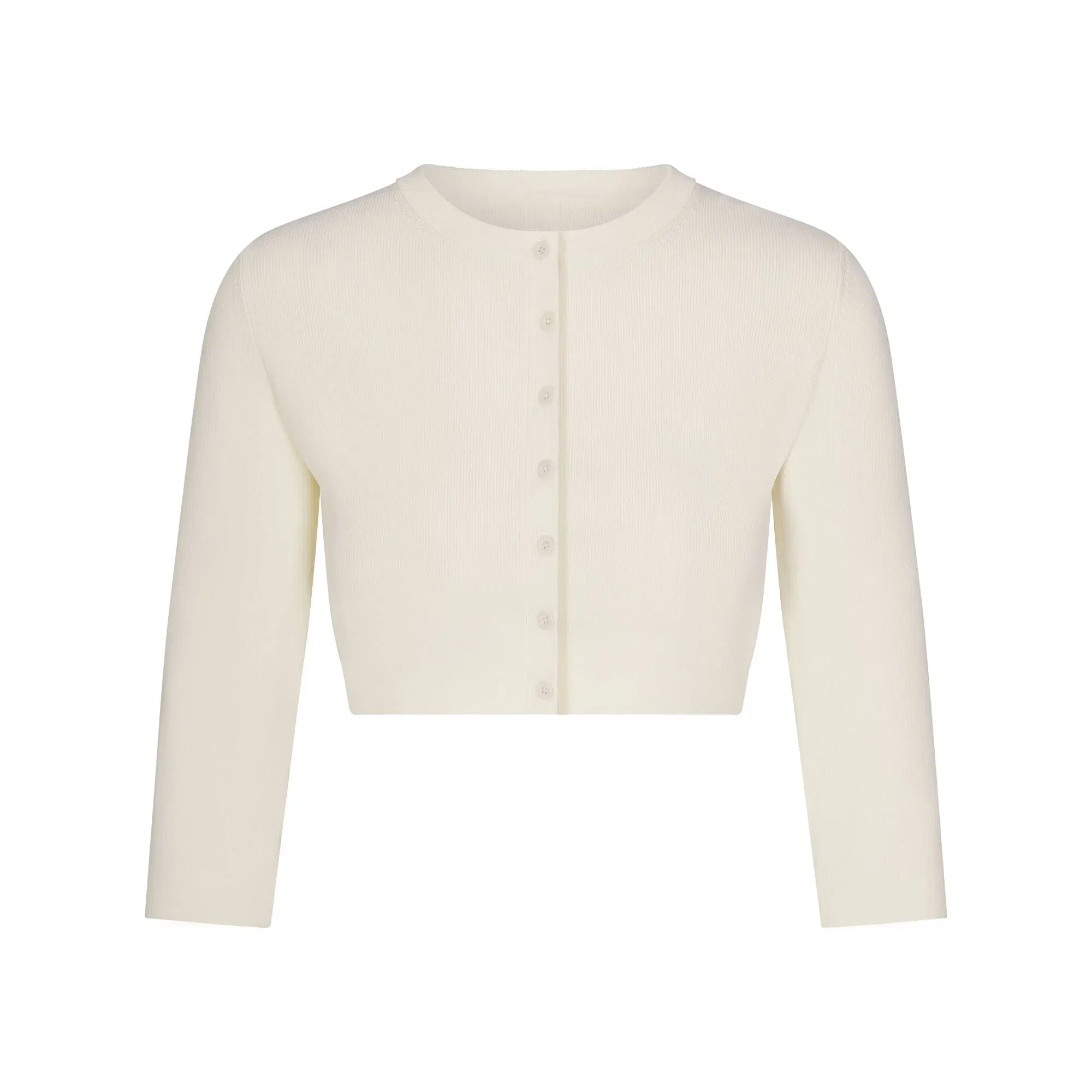 Refined Knit Cropped Cardigan